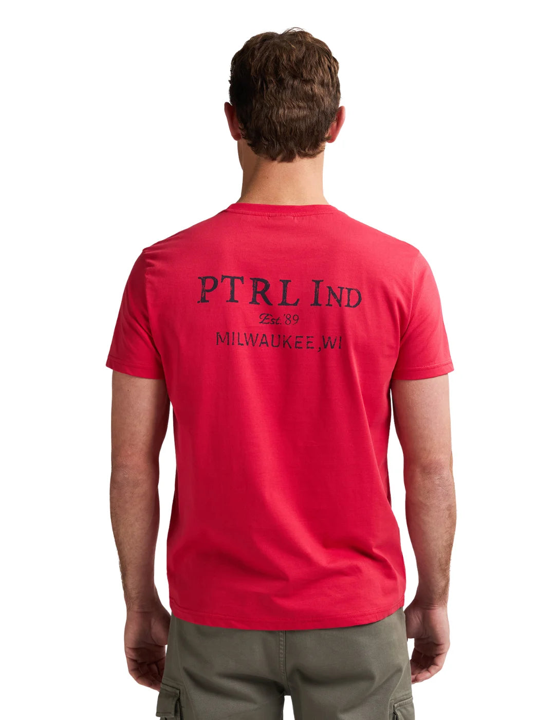 Camiseta Petrol Industries TSR603 Rojo | Bicos de Fío