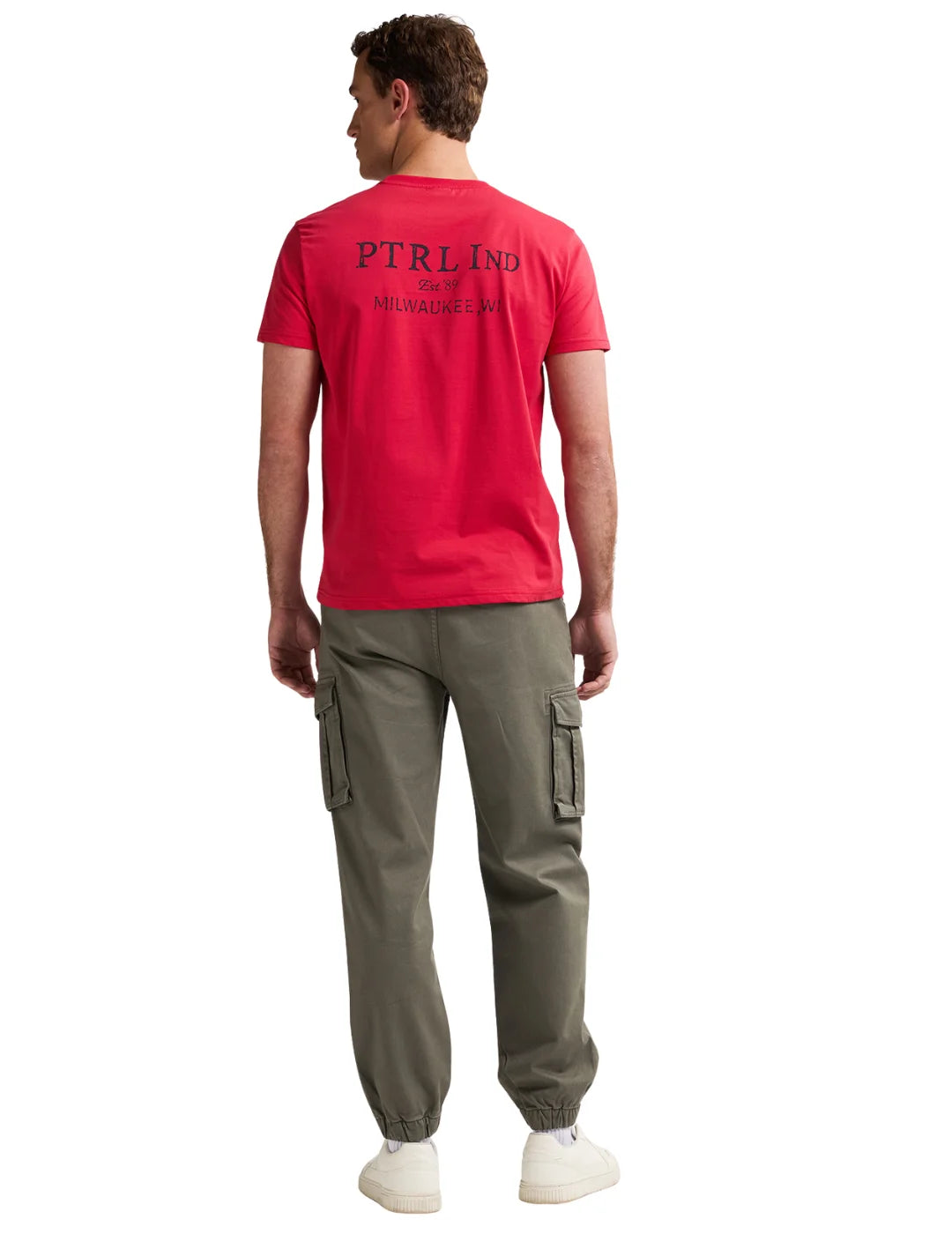 Camiseta Petrol Industries TSR603 Rojo | Bicos de Fío
