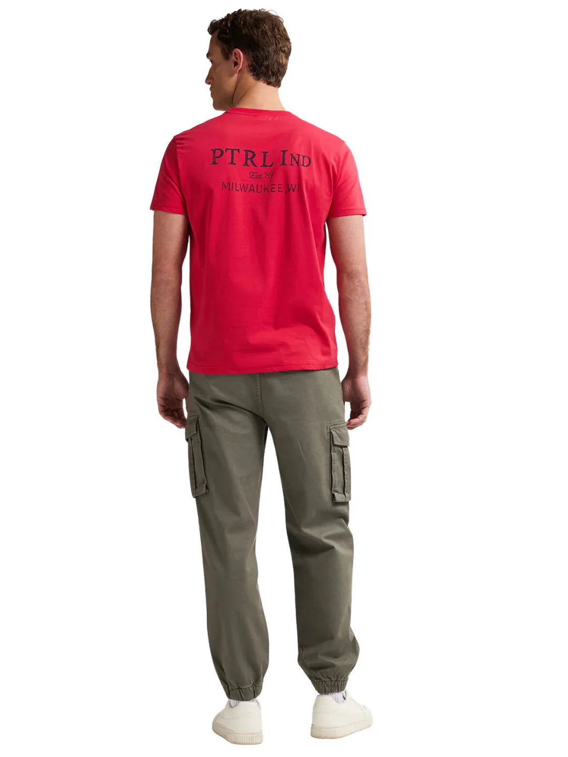 Camiseta Petrol Industries TSR603 Rojo | Bicos de Fío