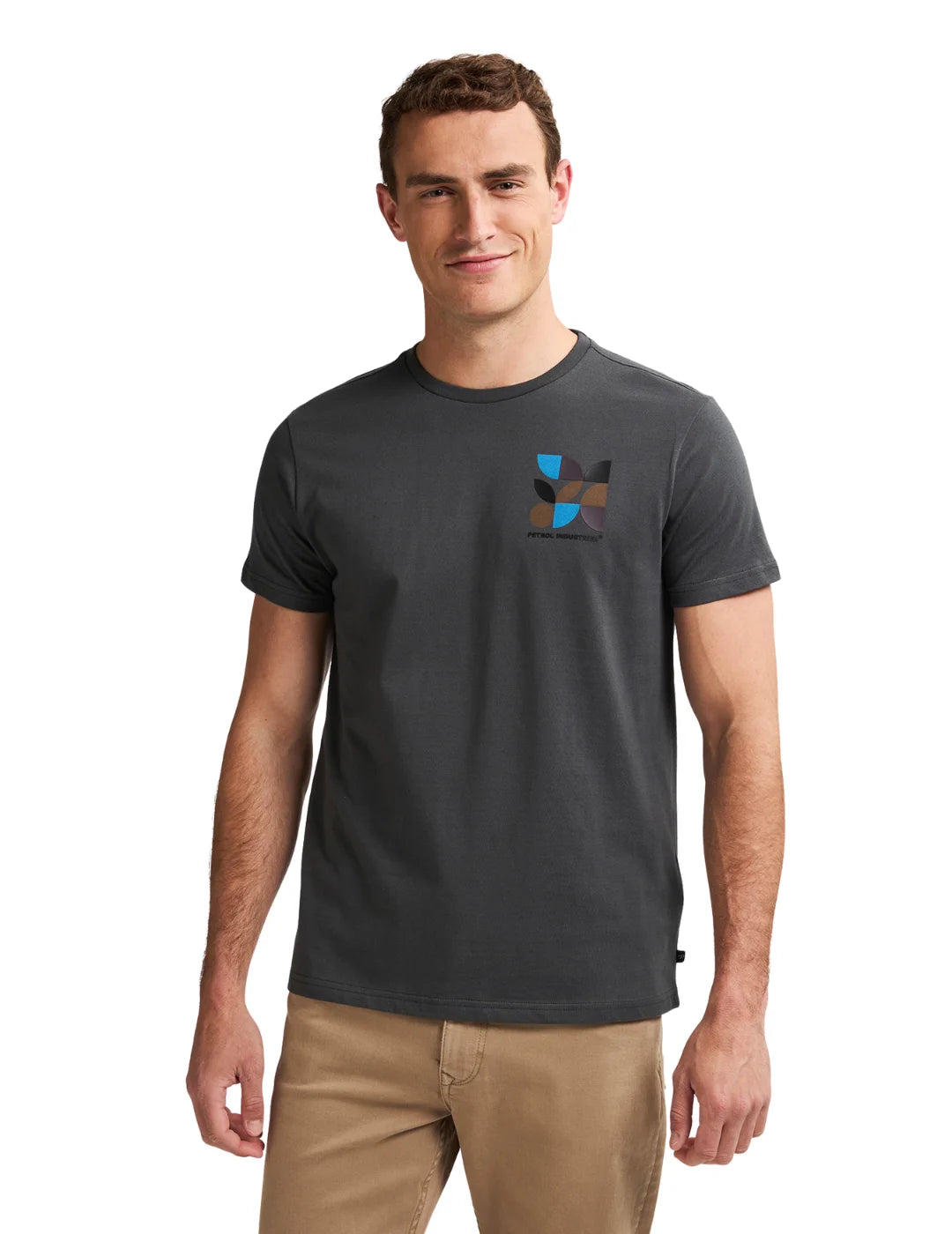 Camiseta Petrol Industries TSR 617 Gris | Bicos de Fío