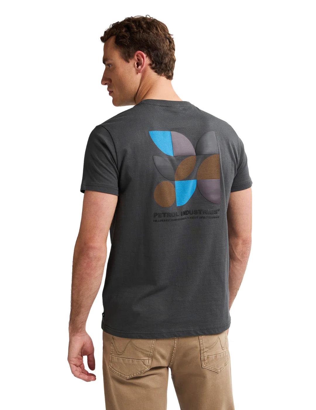 Camiseta Petrol Industries TSR 617 Gris | Bicos de Fío