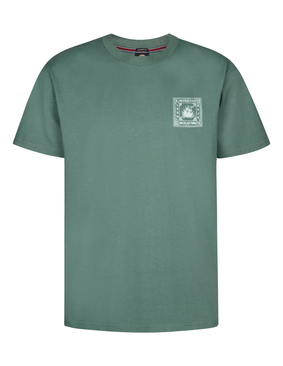 Camiseta Petrol Industries Mezcal Verde | Bicos de Fío