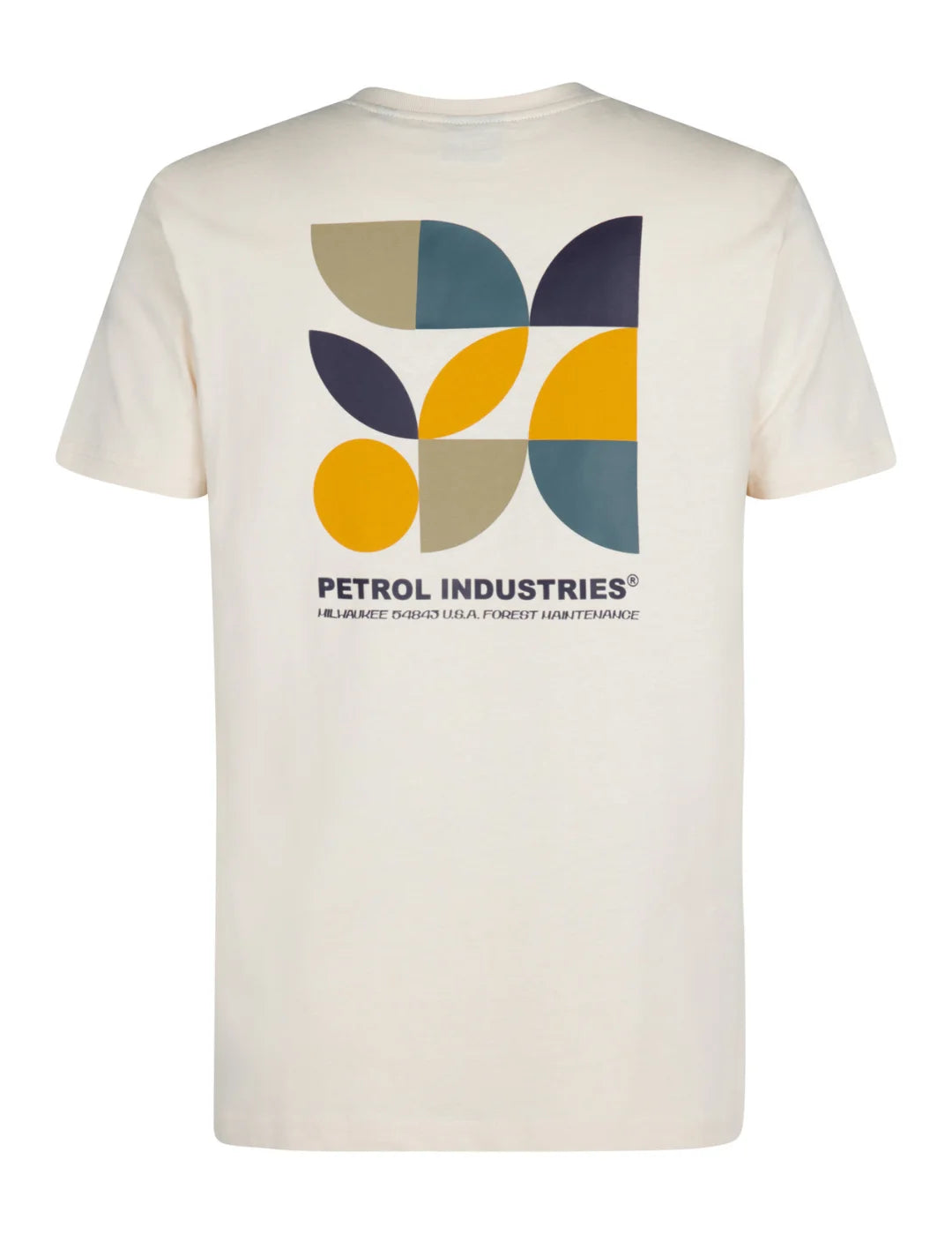 Camiseta Petrol Industries Oglala Beige | Bicos de Fío
