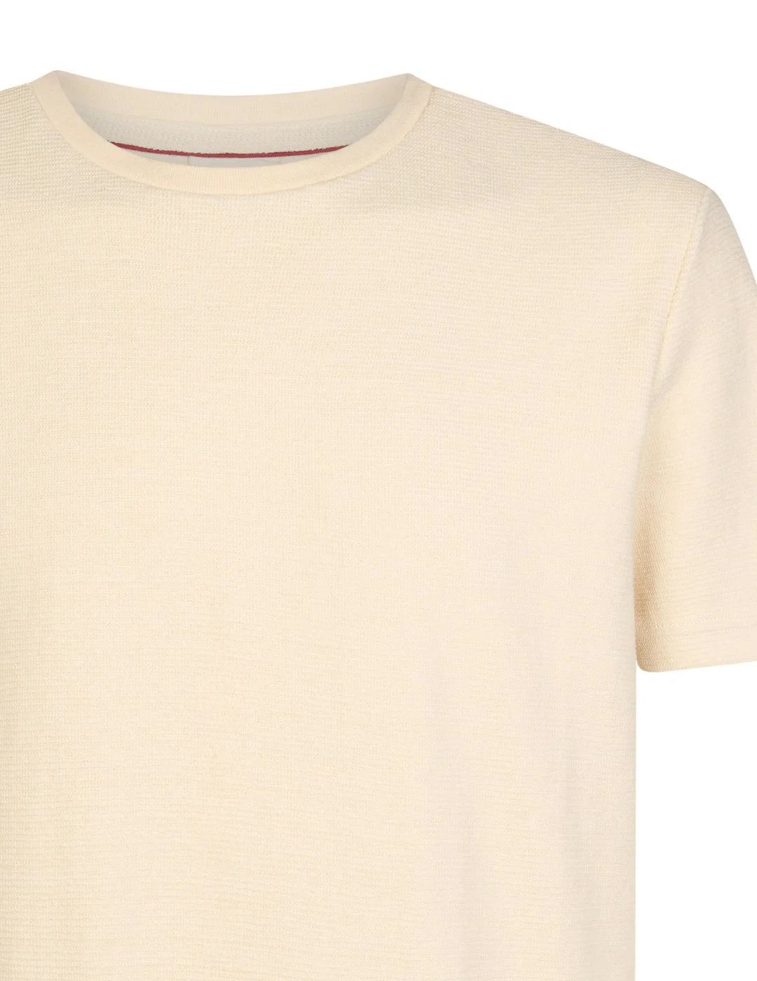 Camiseta Petrol Industries Owens Crema | Bicos de Fío