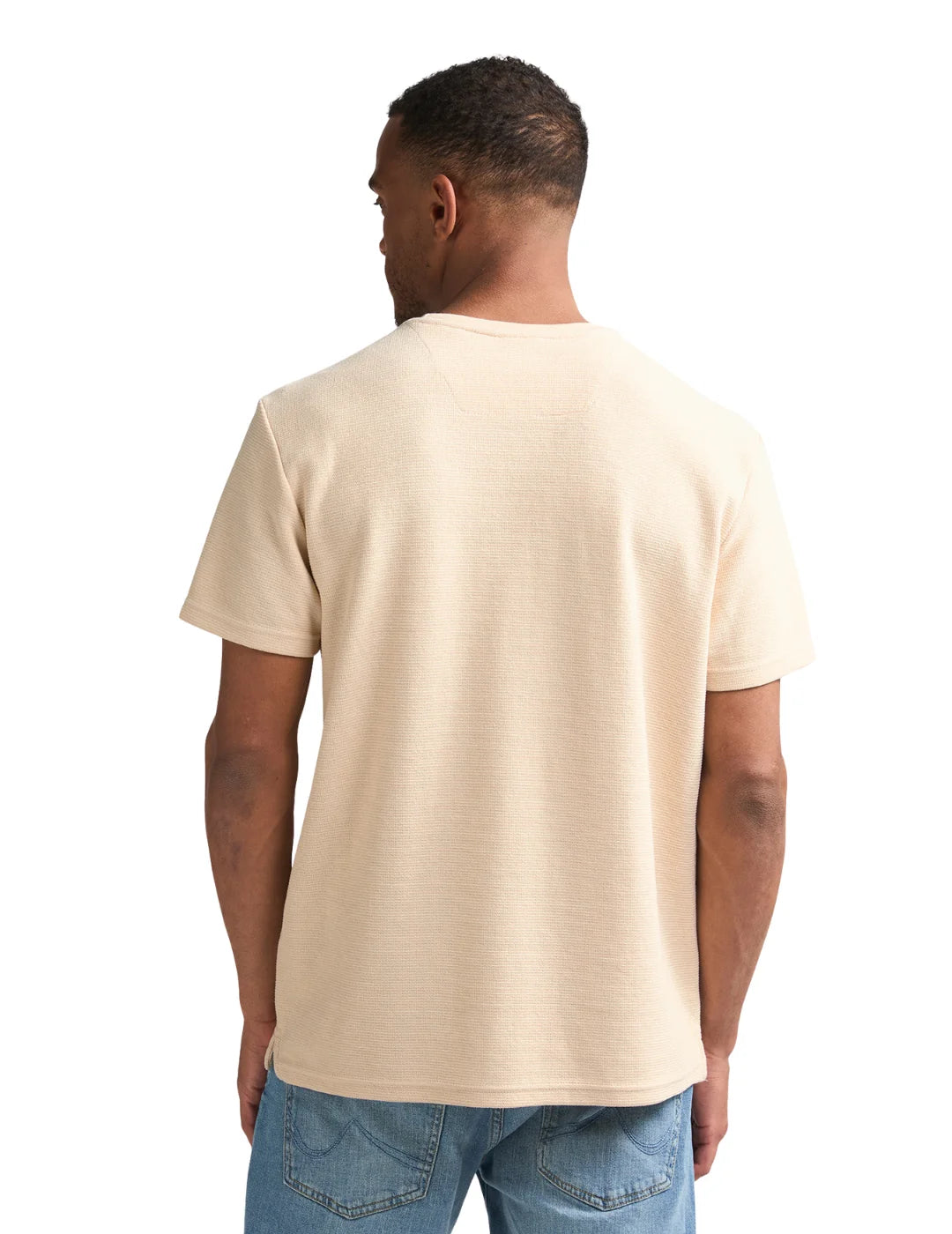 Camiseta Petrol Industries Owens Crema | Bicos de Fío