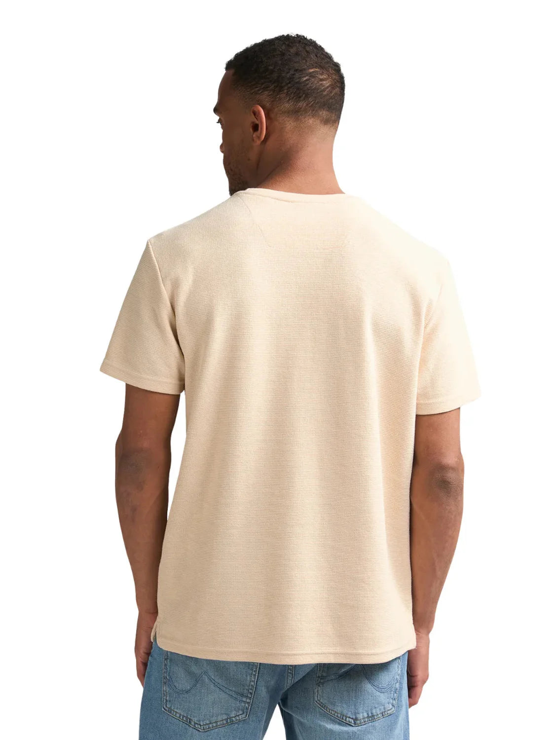 Camiseta Petrol Industries Owens Crema | Bicos de Fío