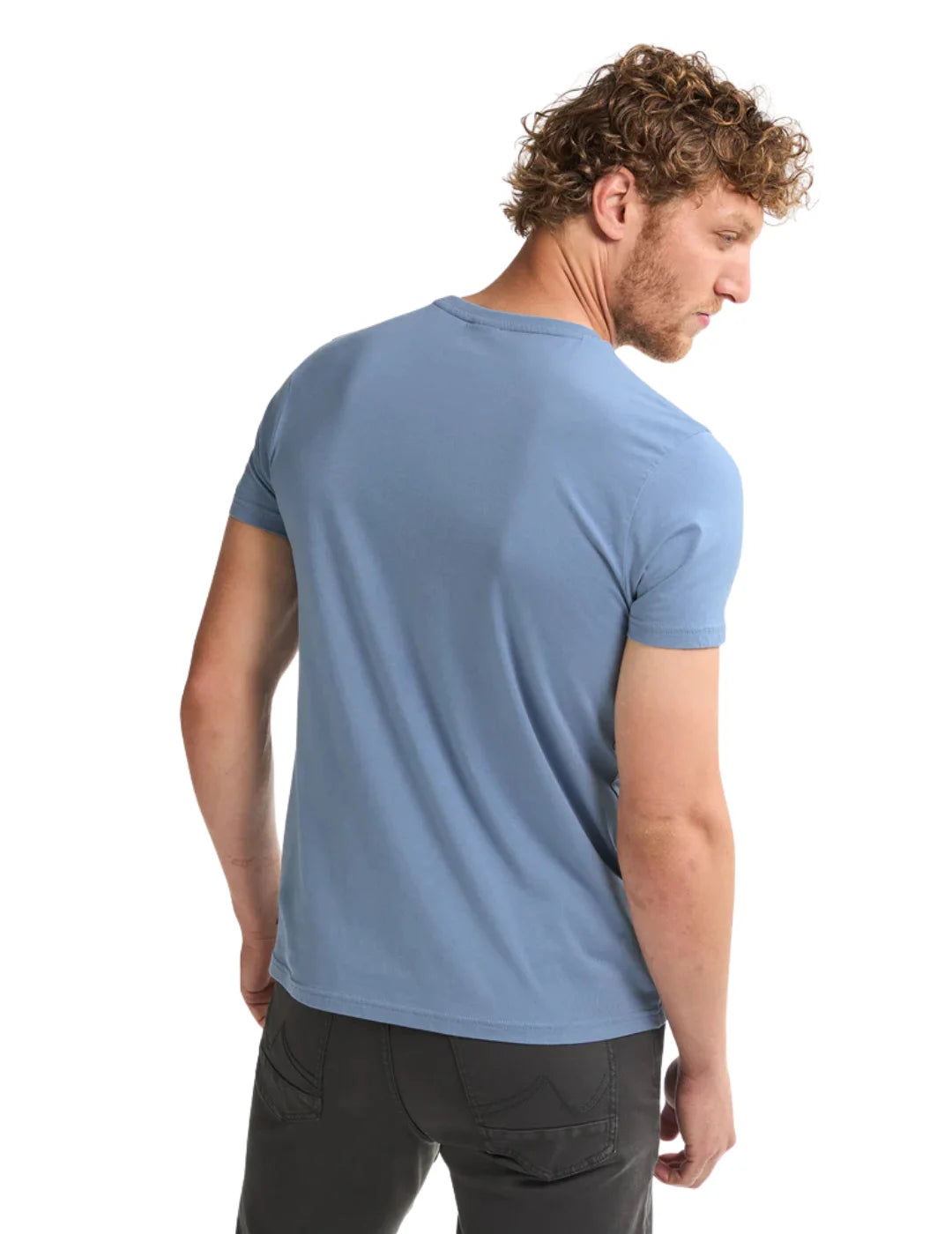 Camiseta Petrol Industries Pine Ridge Azul | Bicos de Fío