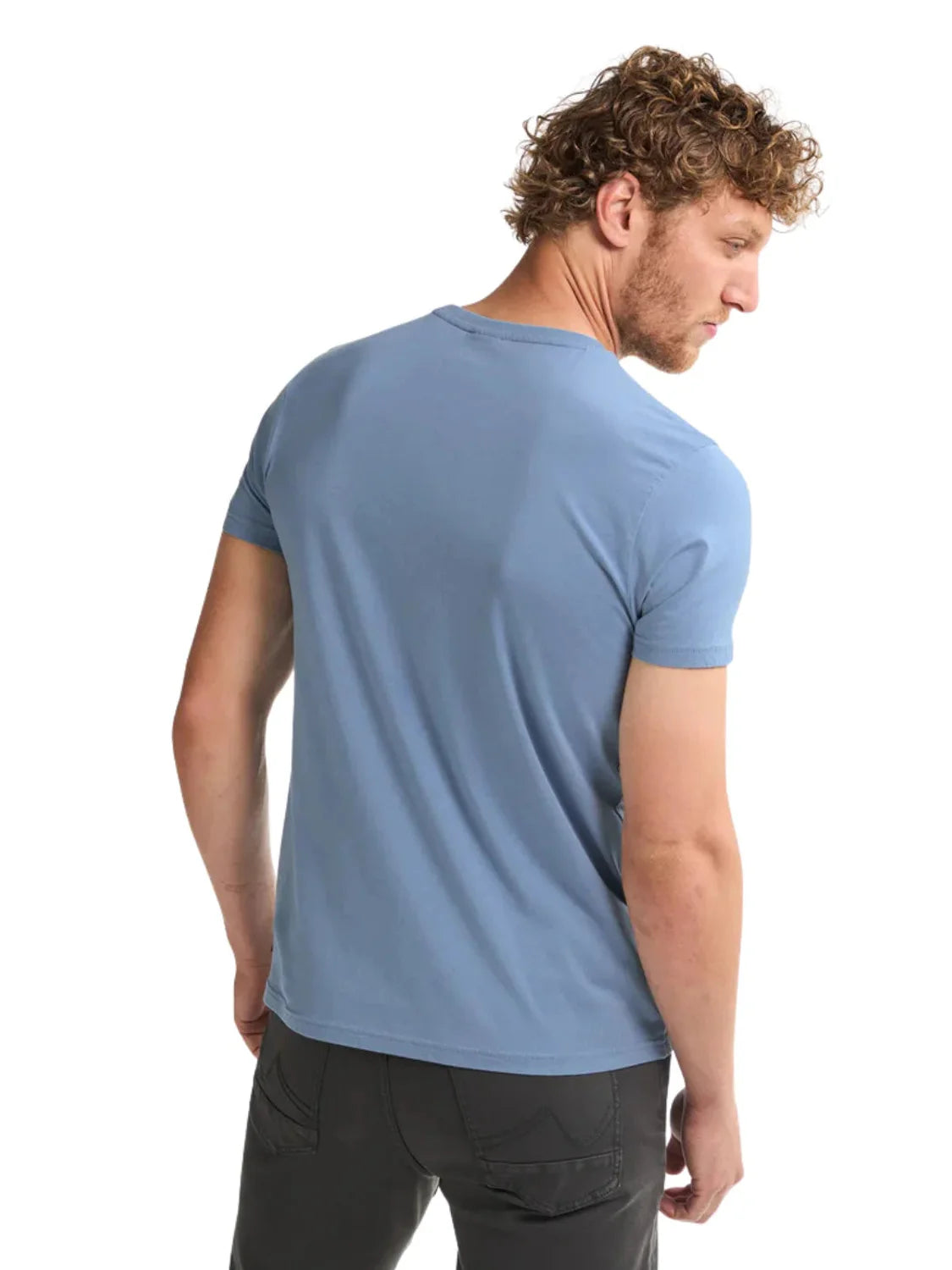 Camiseta Petrol Industries Pine Ridge Azul | Bicos de Fío