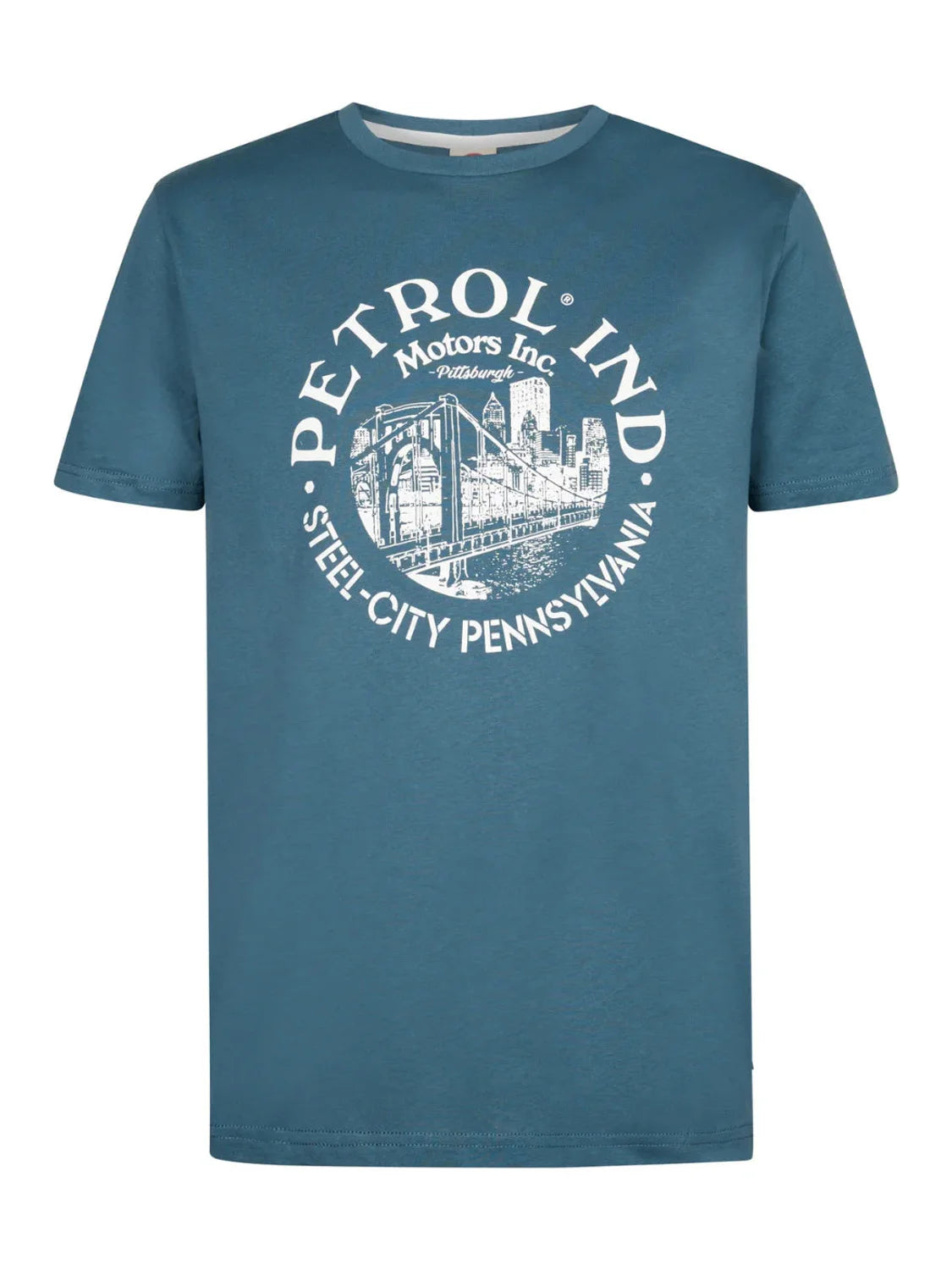Camiseta Petrol Industries TSR860 Storm Blue | Bicos de Fío