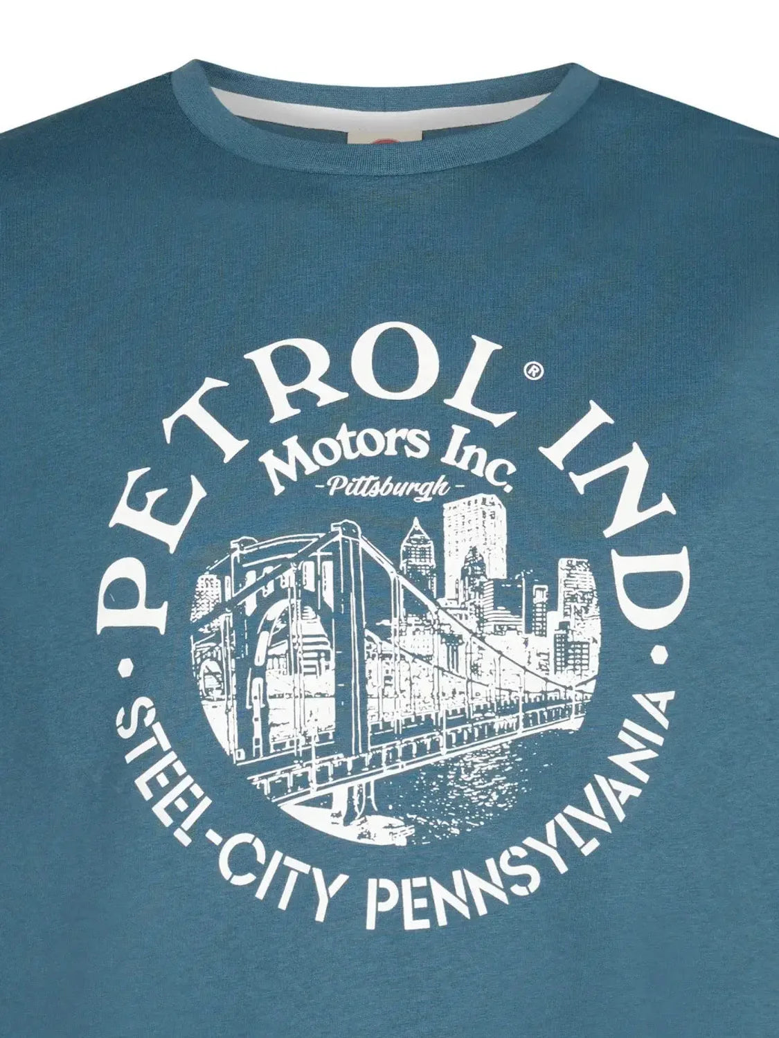Camiseta Petrol Industries TSR860 Storm Blue | Bicos de Fío