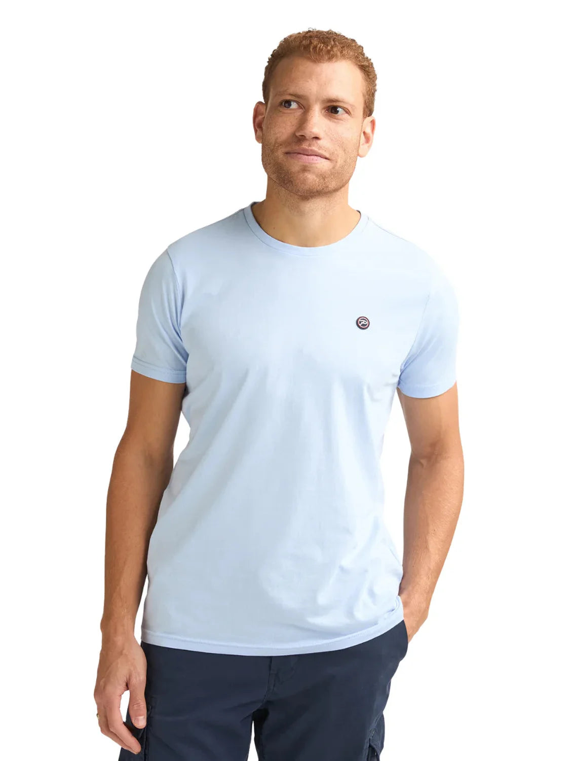 Camiseta Petrol Industries Windward Azul Sky | Bicos de Fío