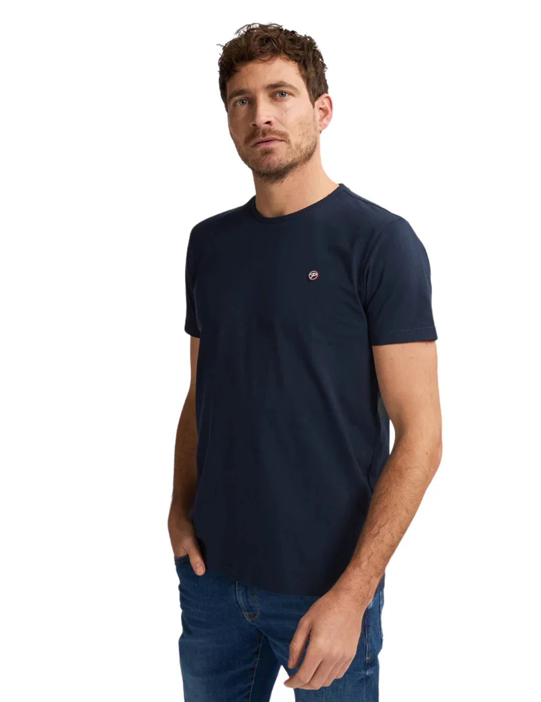 Camiseta Petrol Industries Windward Azul Marino | Bicos de Fío