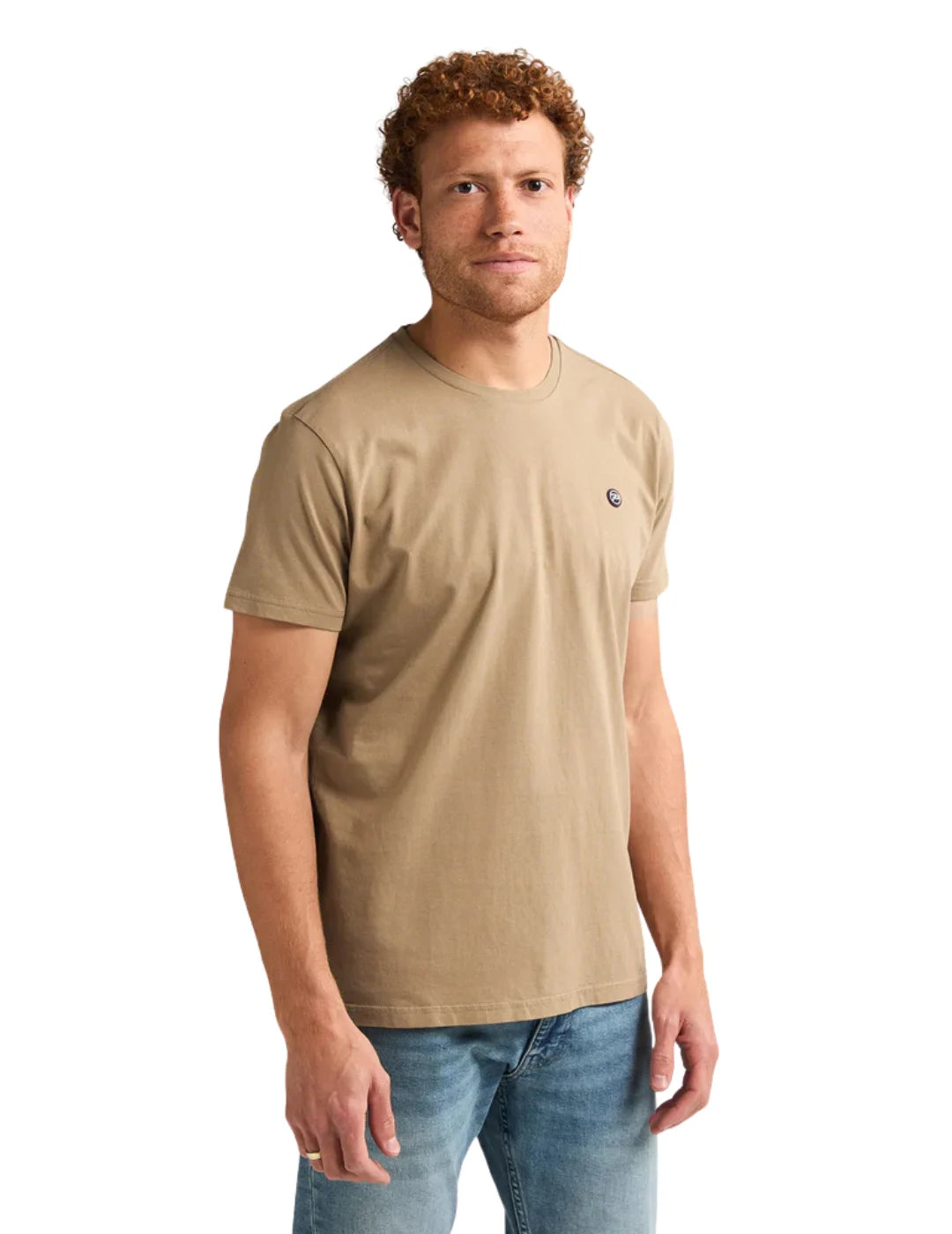 Camiseta Petrol Industries Windward Camel | Bicos de Fío