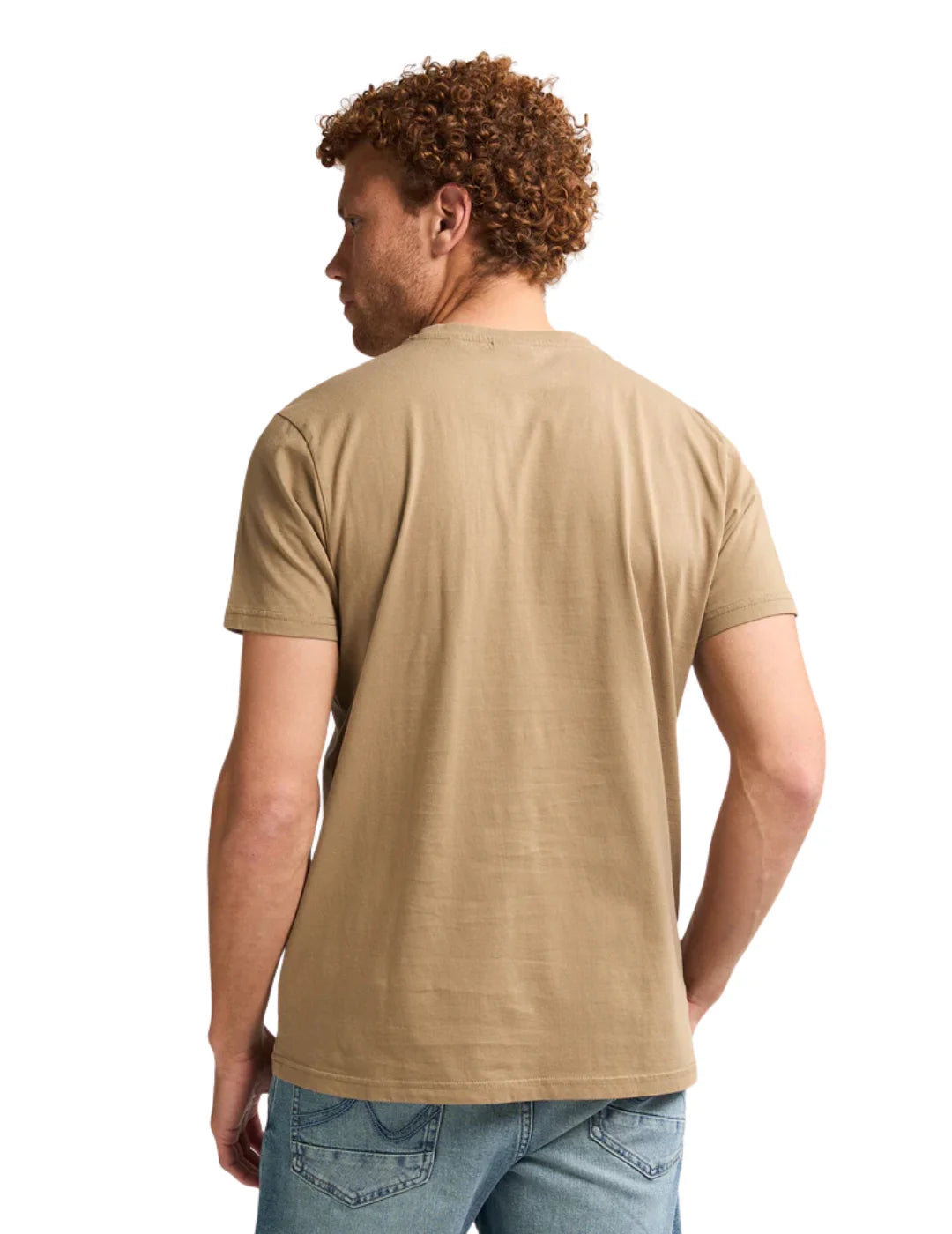 Camiseta Petrol Industries Windward Camel | Bicos de Fío