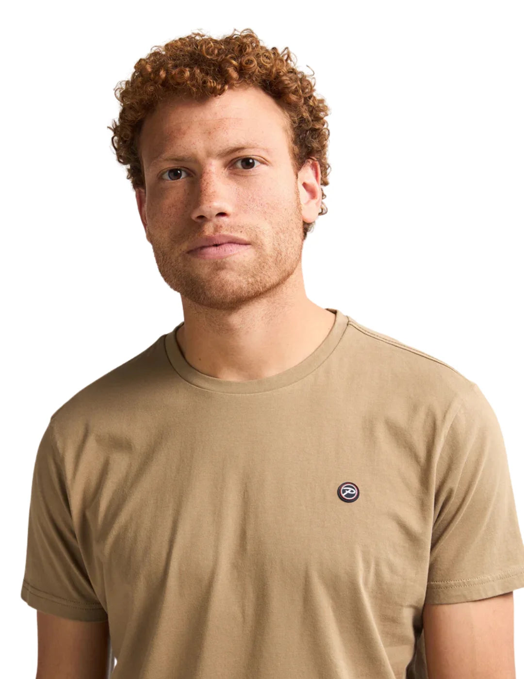 Camiseta Petrol Industries Windward Camel | Bicos de Fío