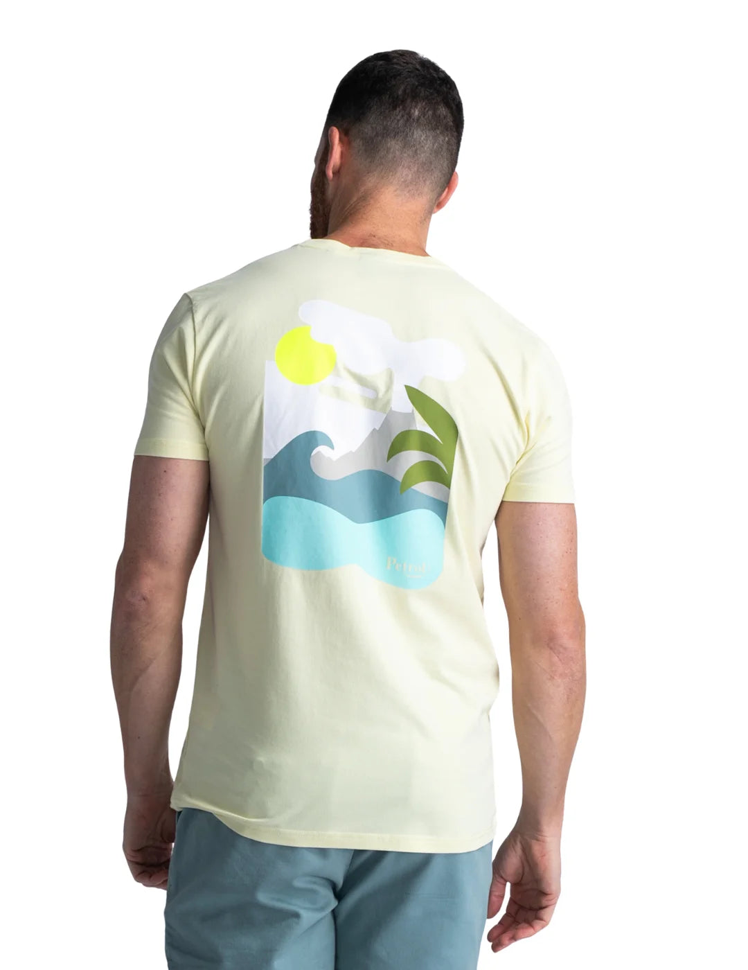 Camiseta Petrol Industries Summer Amarillo | Bicos de Fío