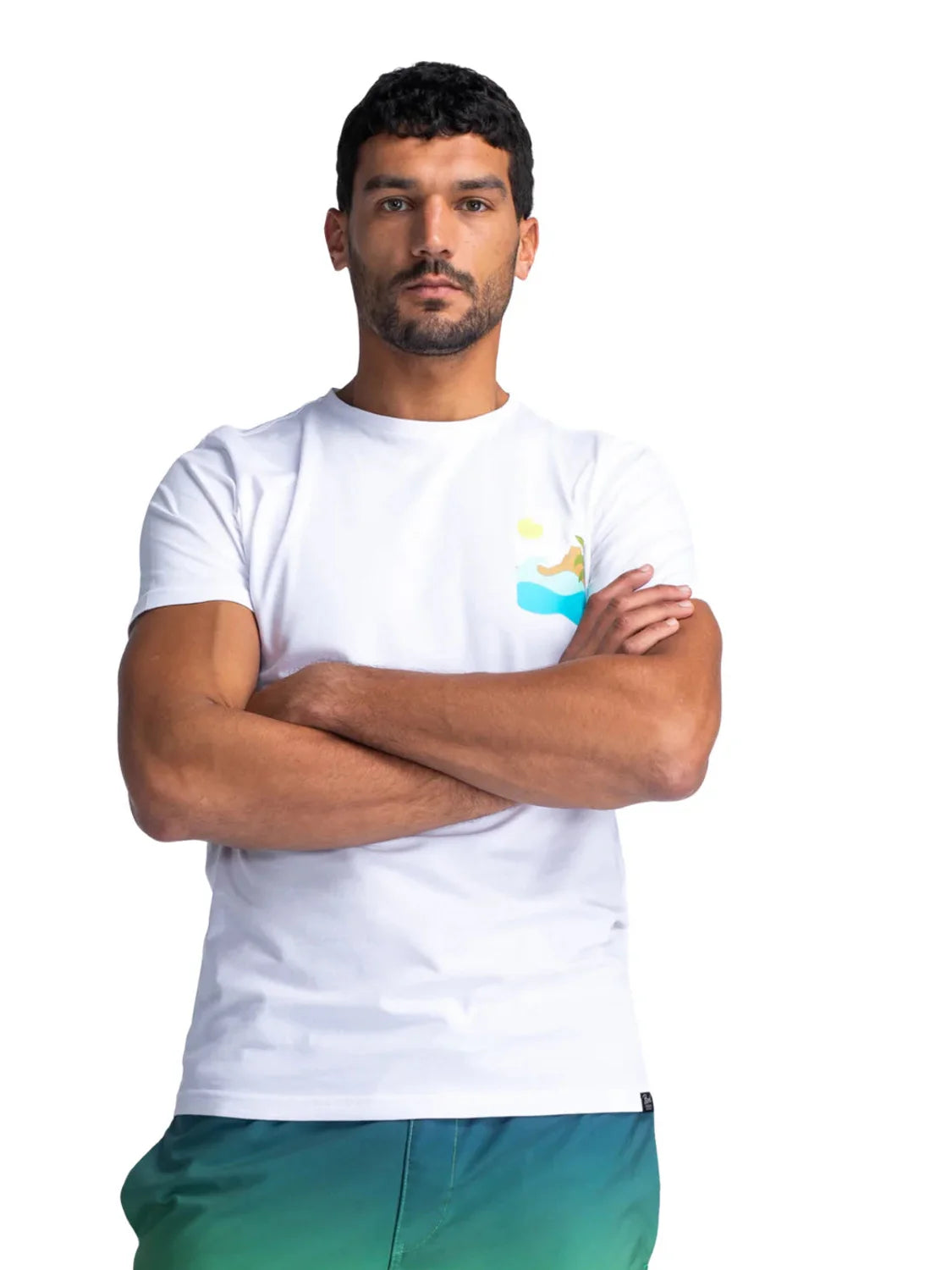 Camiseta Petrol Industries Summer Blanco | Bicos de Fío