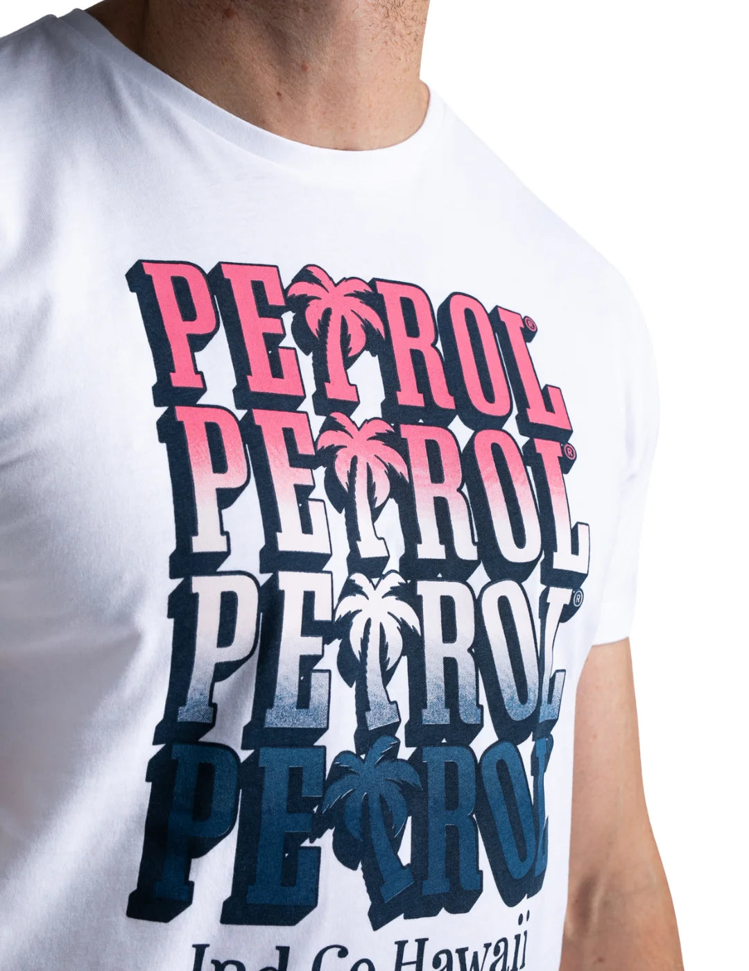 Camiseta Petrol Industries Radiance Blanco | Bicos de Fío