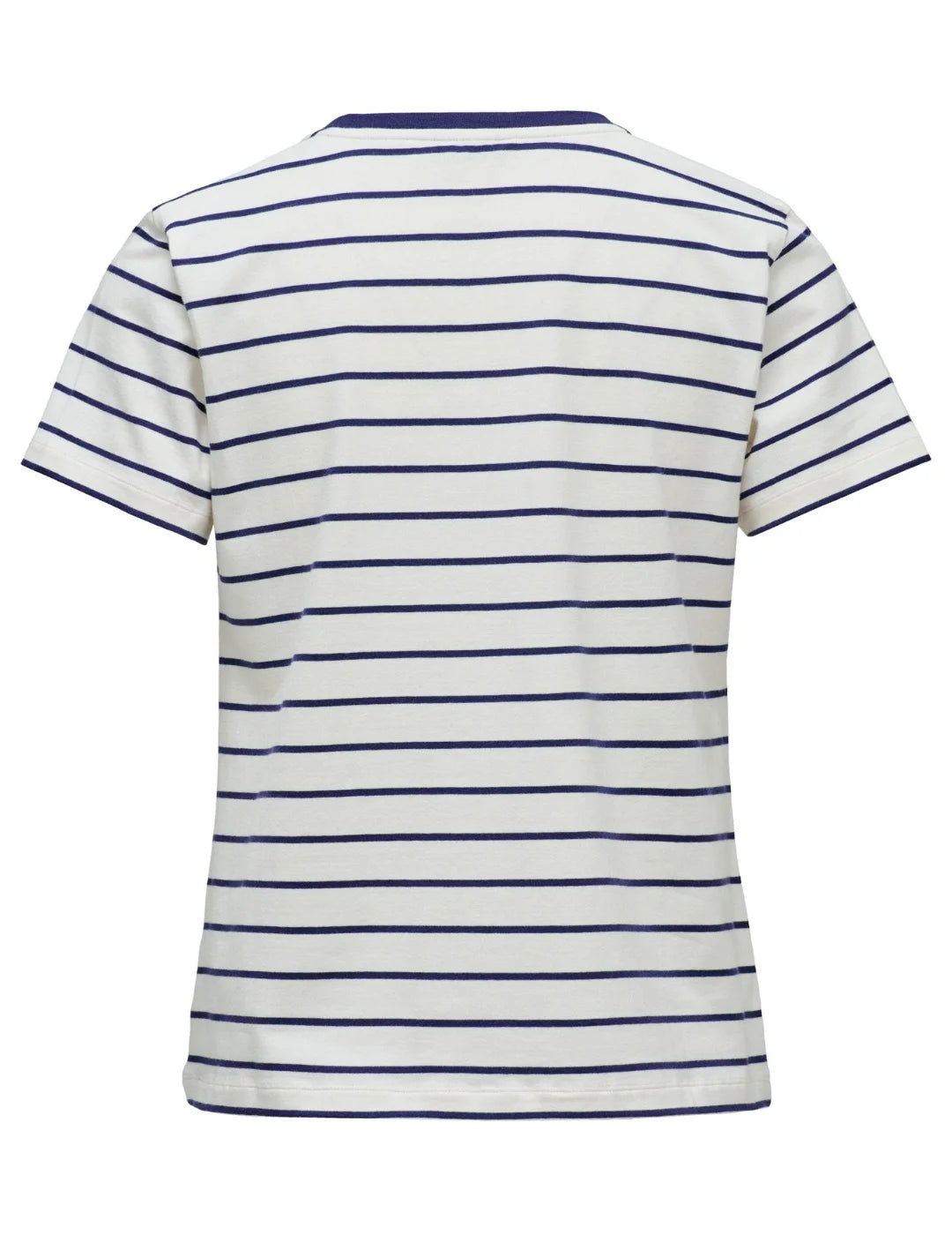 Camiseta Rayas Salsa Jeans Branding Azul Marino | Bicos de Fío