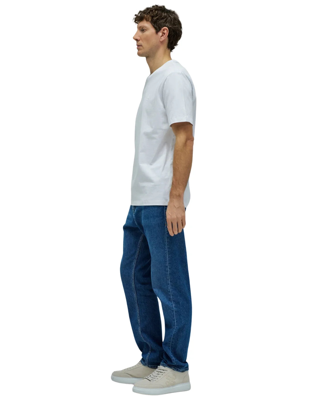 Camiseta Básica Salsa Jeans Logo Blanco | Bicos de Fío