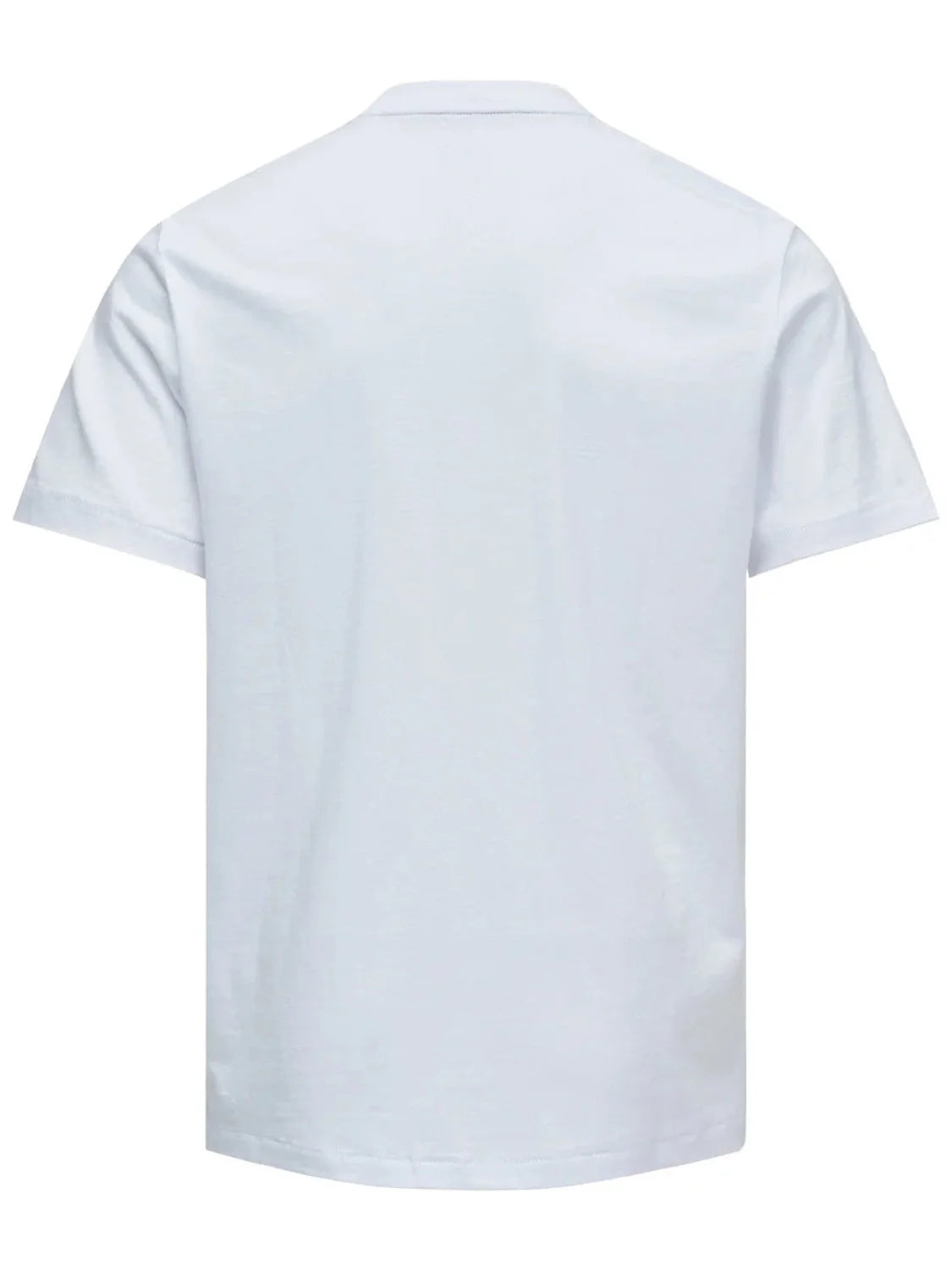 Camiseta Salsa Jeans Logo Indigo Blanco | Bicos de Fío