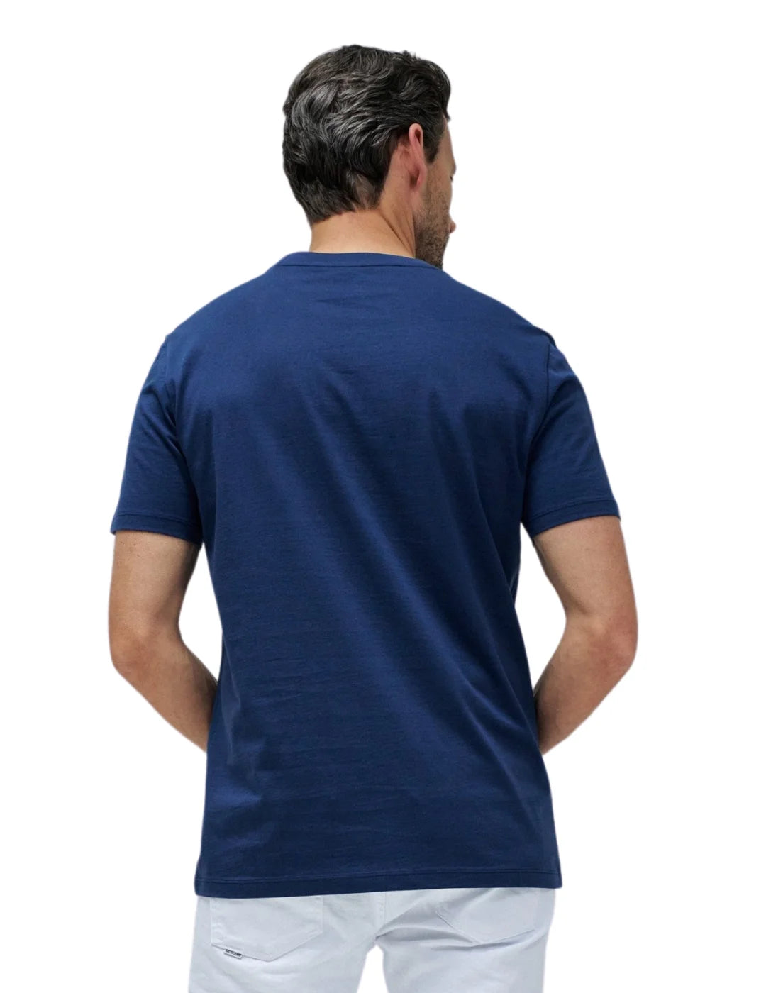 Camiseta Salsa Jeans Logo Artisans Azul Marino | Bicos de Fío