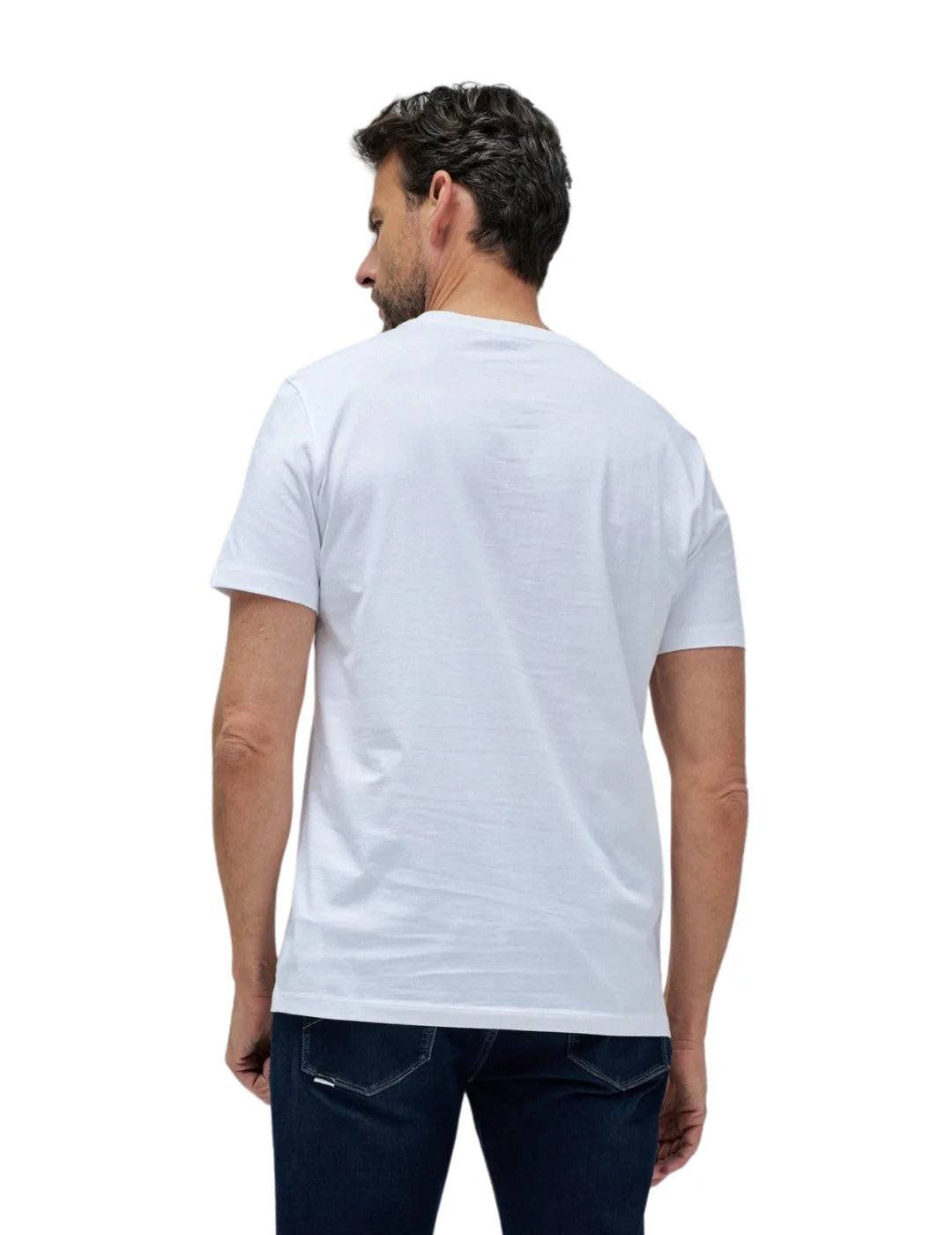Camiseta Salsa Jeans Logo Artisans Blanco | Bicos de Fío