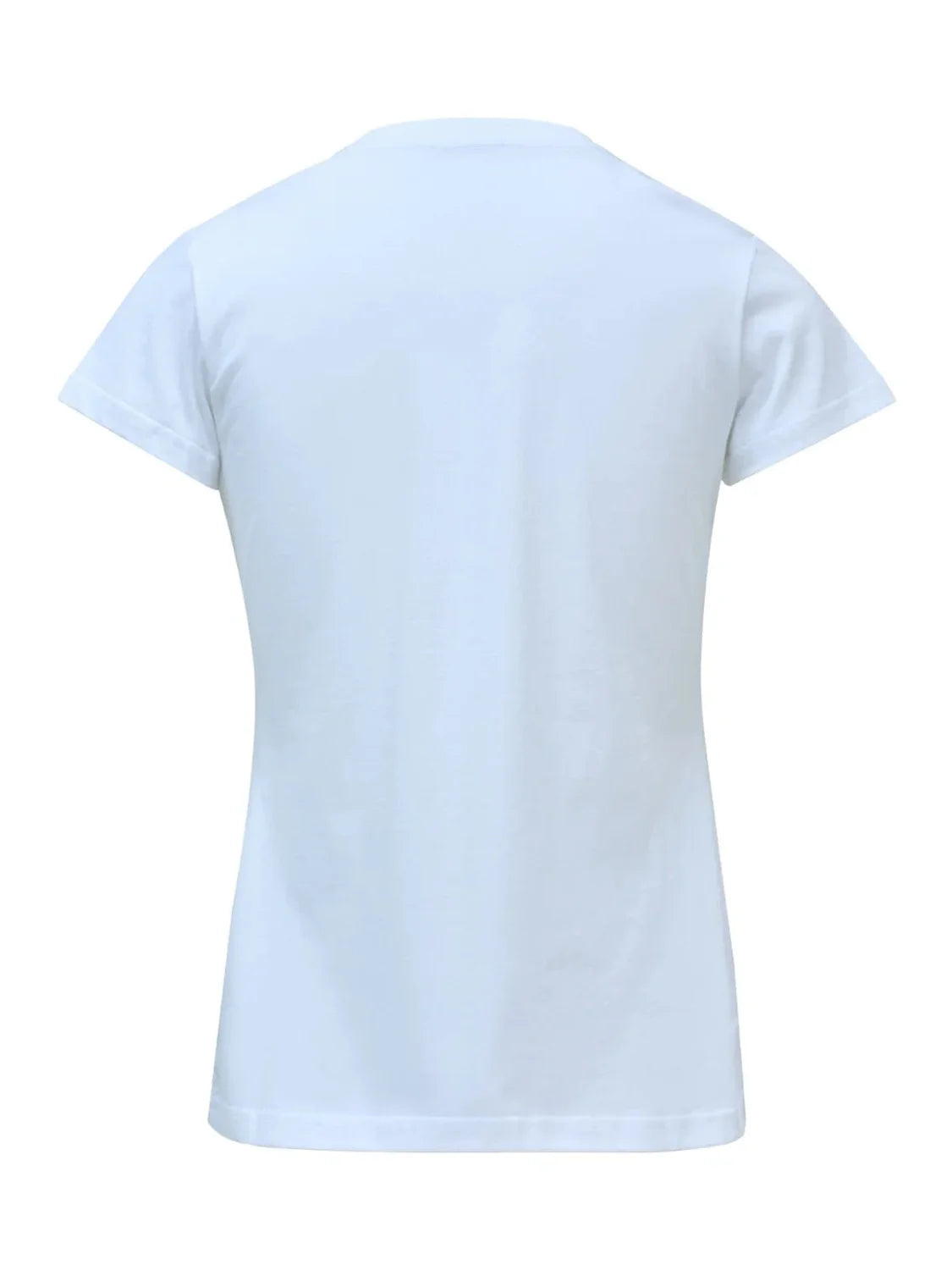 Camiseta Salsa Jeans Print Flores Blanco | Bicos de Fío