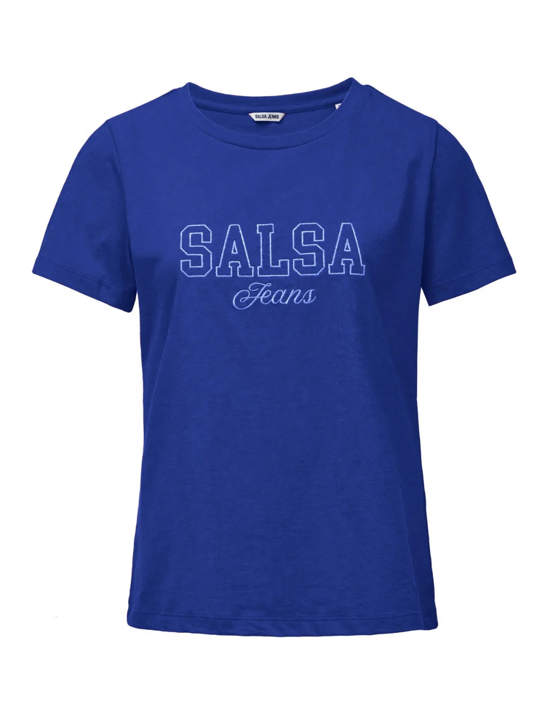 Camiseta Salsa Jeans Varsity Azul | Bicos de Fío