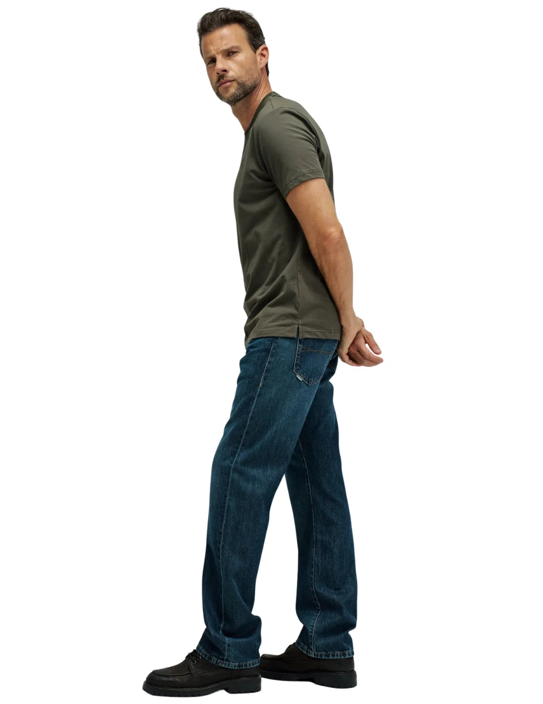 Camiseta Slim Salsa Jeans Branding Verde | Bicos de Fío