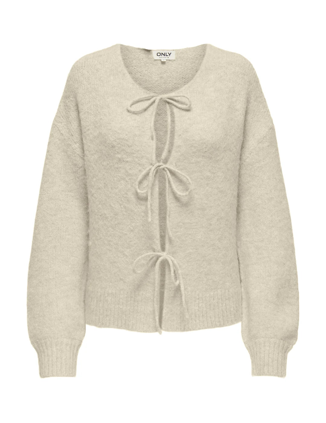 Cárdigan ONLY Maggie Beige | Bicos de Fío