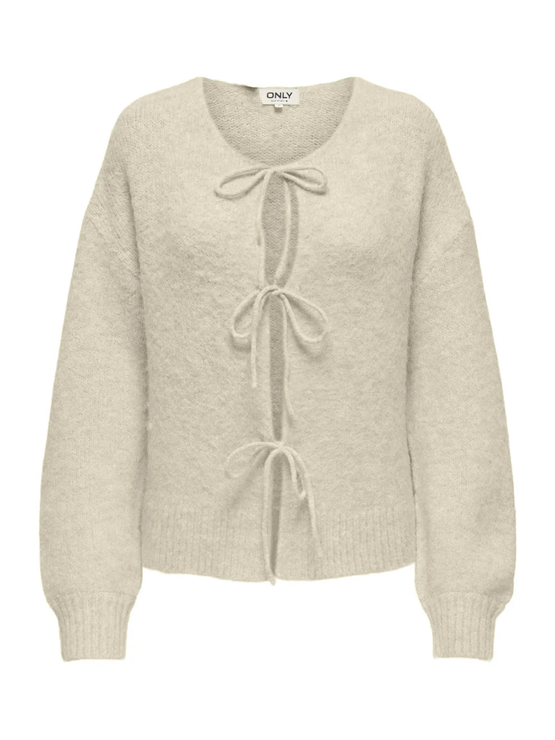 Cárdigan ONLY Maggie Beige | Bicos de Fío