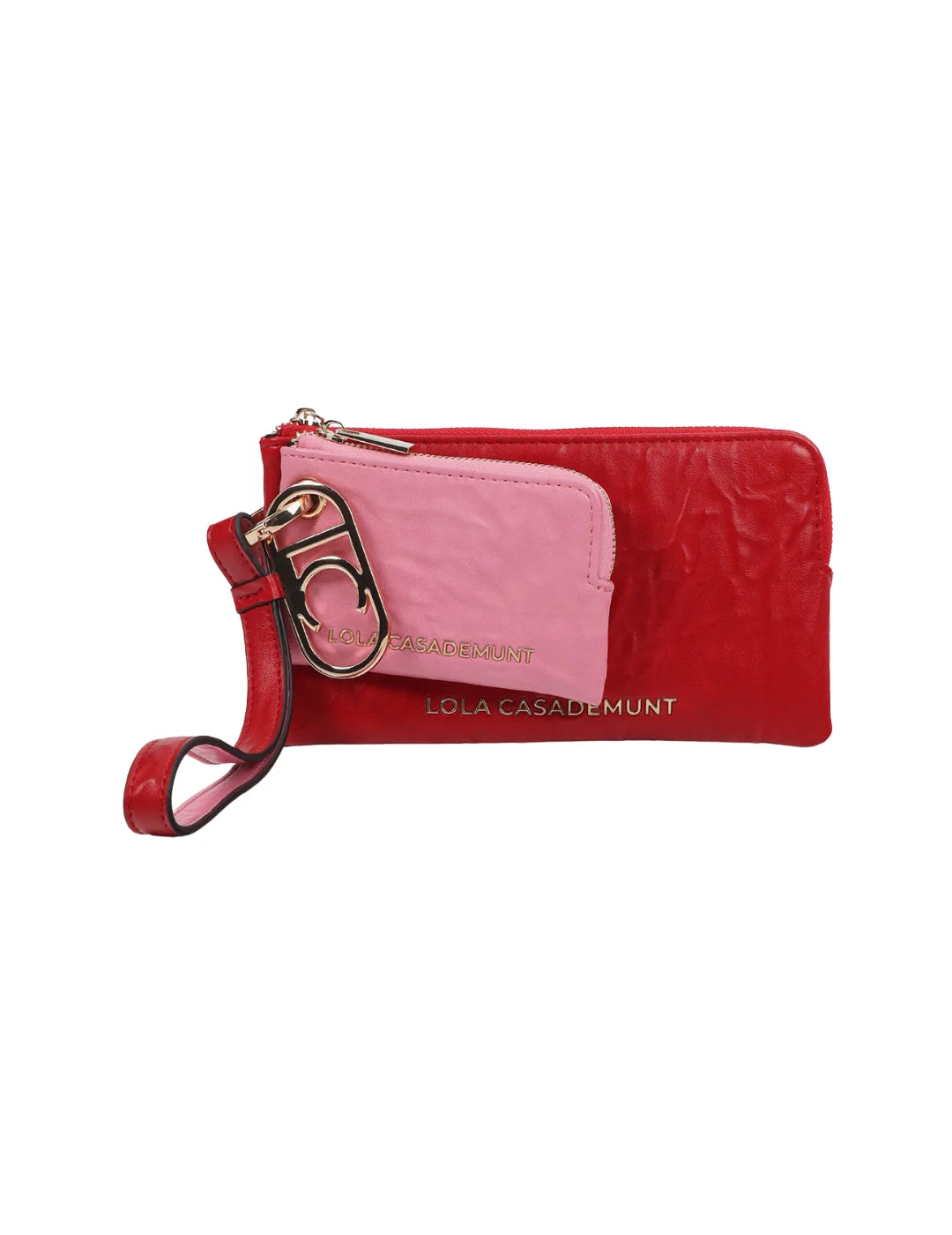 Cartera Monedero Lola Casademunt Bicolor | Bicos de Fío