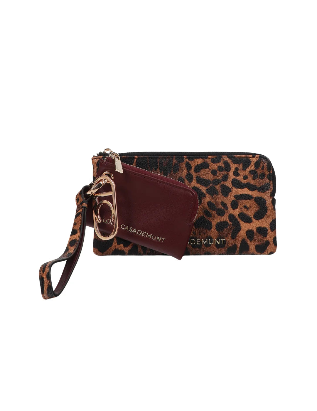 Cartera Monedero Lola Casademunt Animal Print | Bicos de Fío
