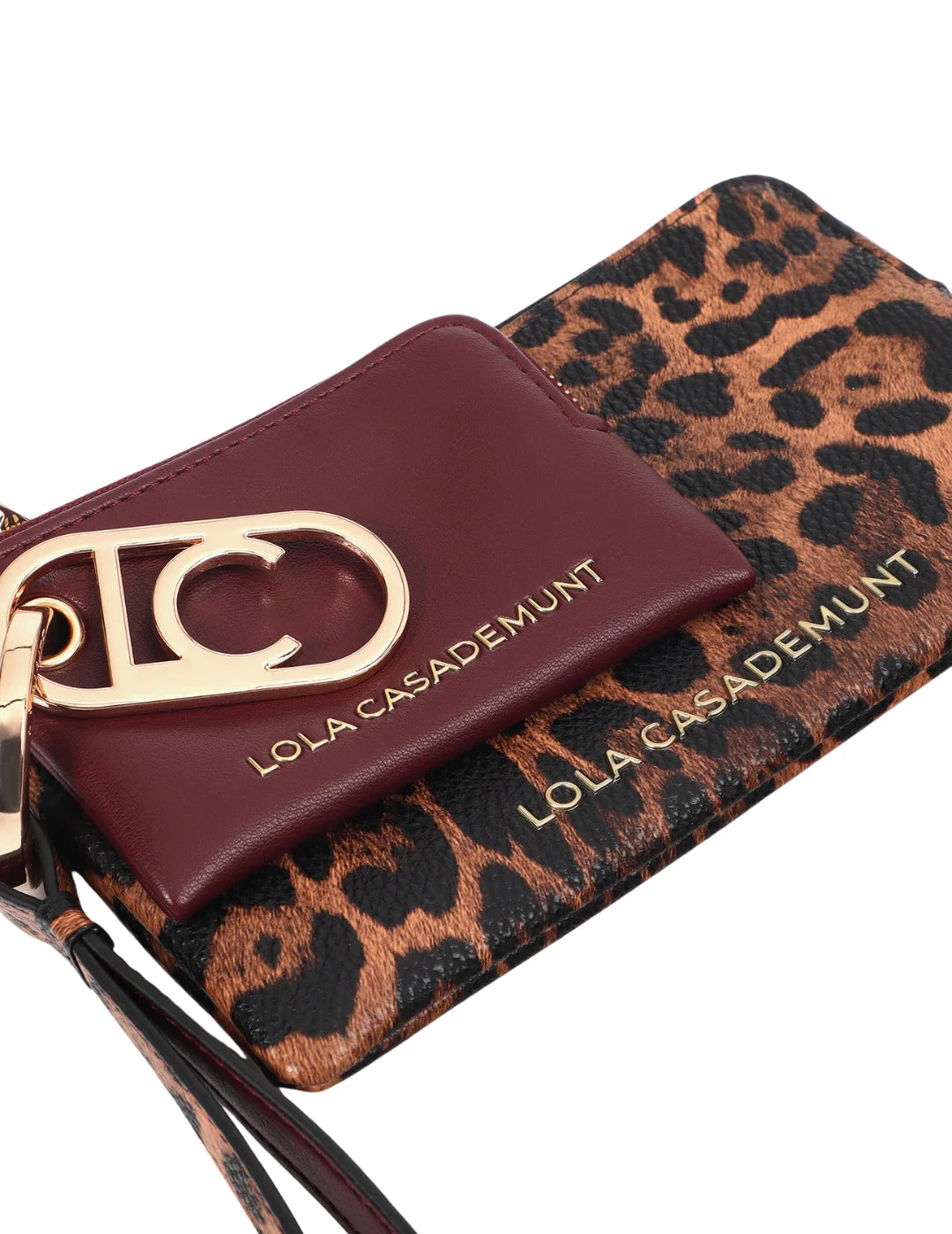 Cartera Monedero Lola Casademunt Animal Print | Bicos de Fío