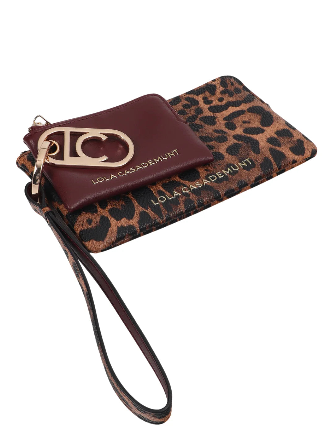 Cartera Monedero Lola Casademunt Animal Print | Bicos de Fío