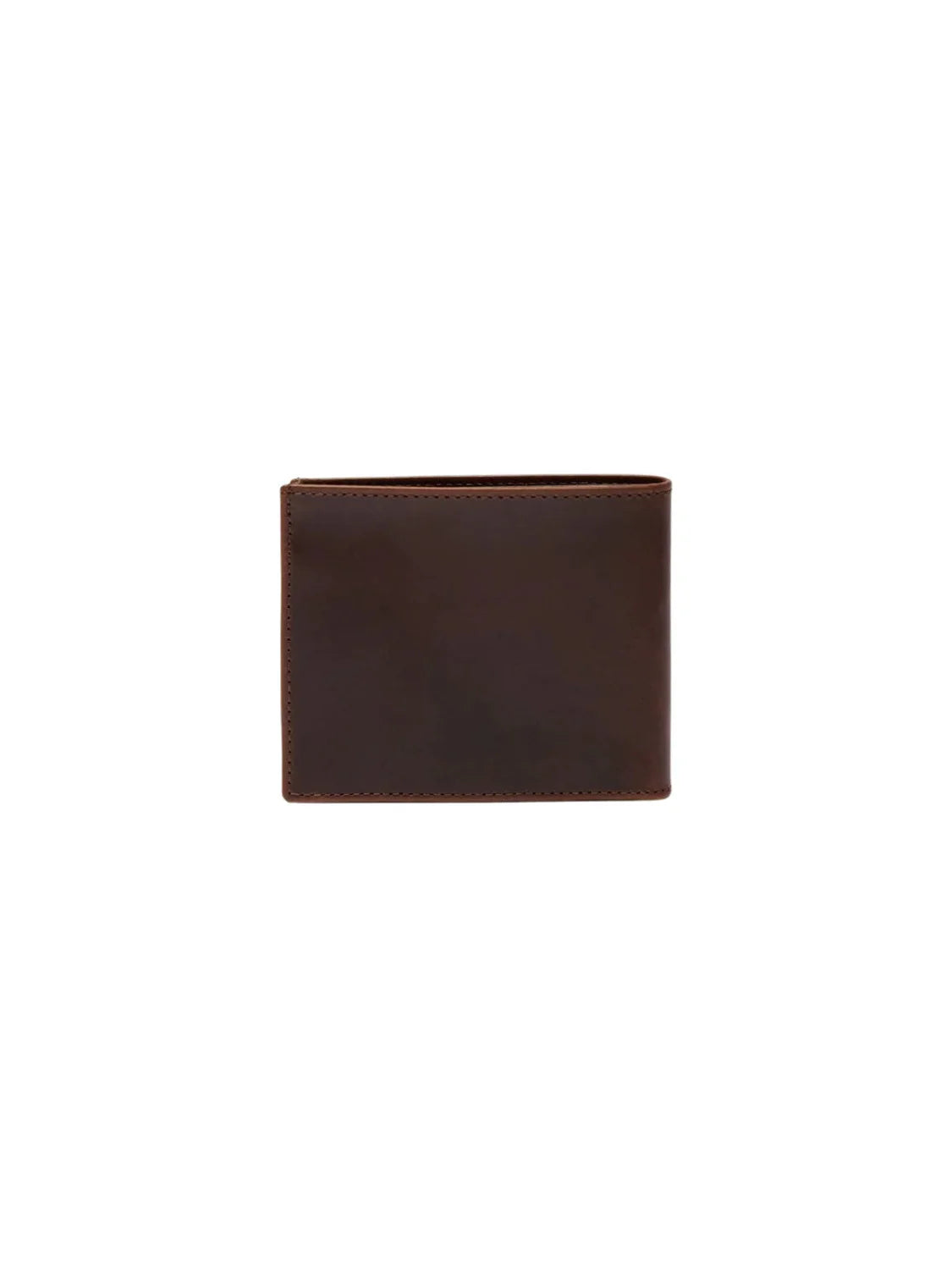 Cartera Cuero Salsa Jeans Logo Marrón | Bicos de Fío