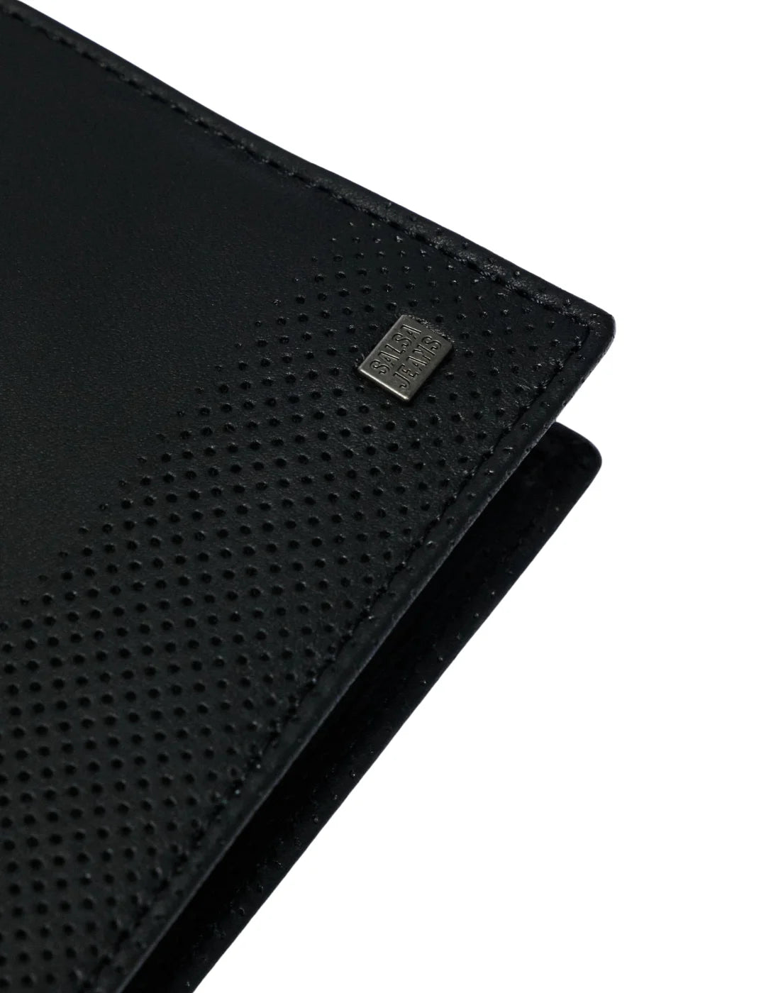 Cartera Cuero Salsa Jeans Logo Negro | Bicos de Fío