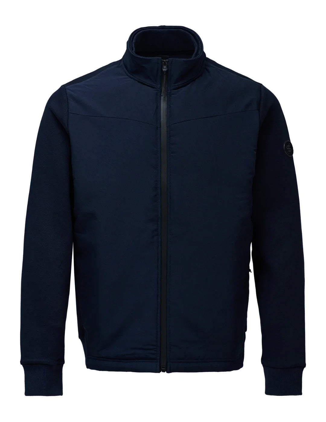 Chaqueta Bomber Mixed Salsa Jeans Azul Marino| Bicos de Fío