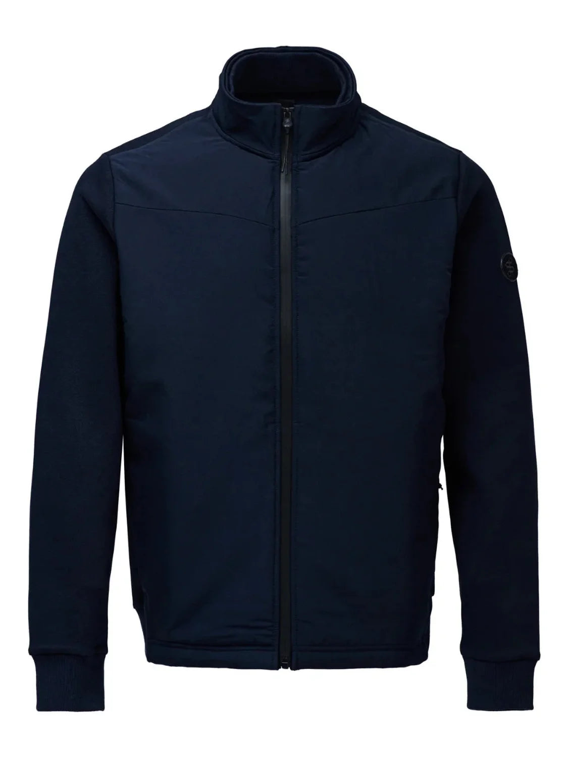 Chaqueta Bomber Mixed Salsa Jeans Azul Marino| Bicos de Fío