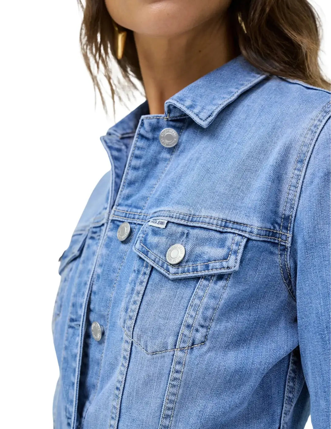 Cazadora Vaquera Salsa Jeans Azul Medium | Bicos de Fío