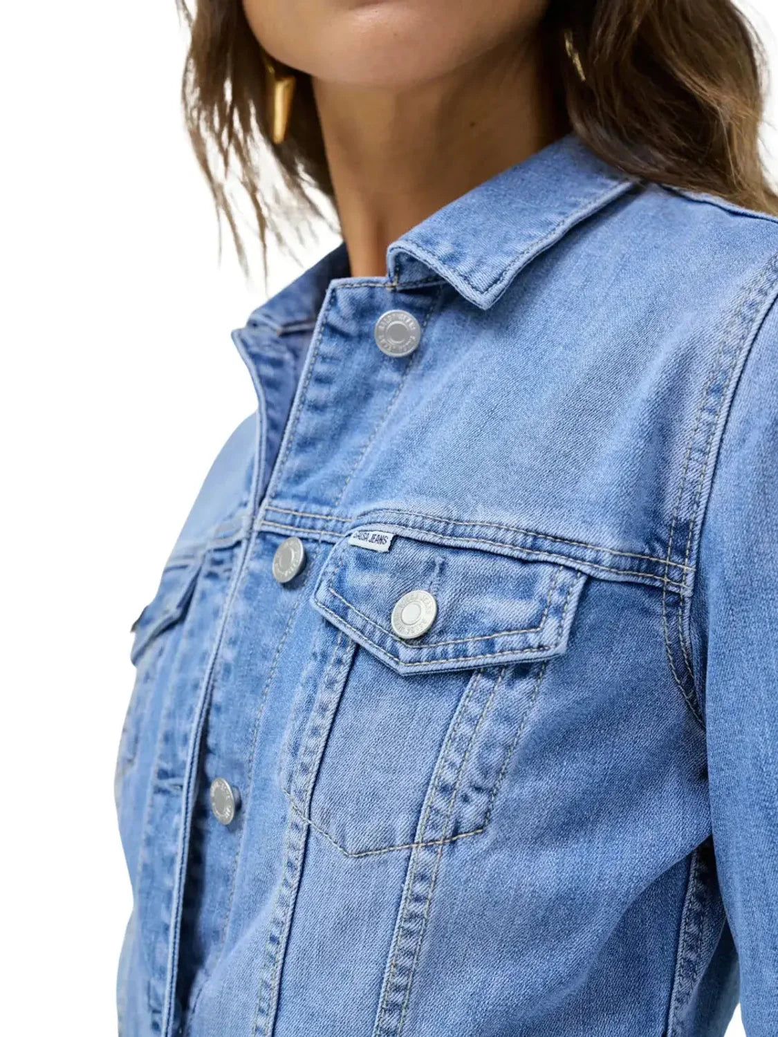 Cazadora Vaquera Salsa Jeans Azul Medium | Bicos de Fío