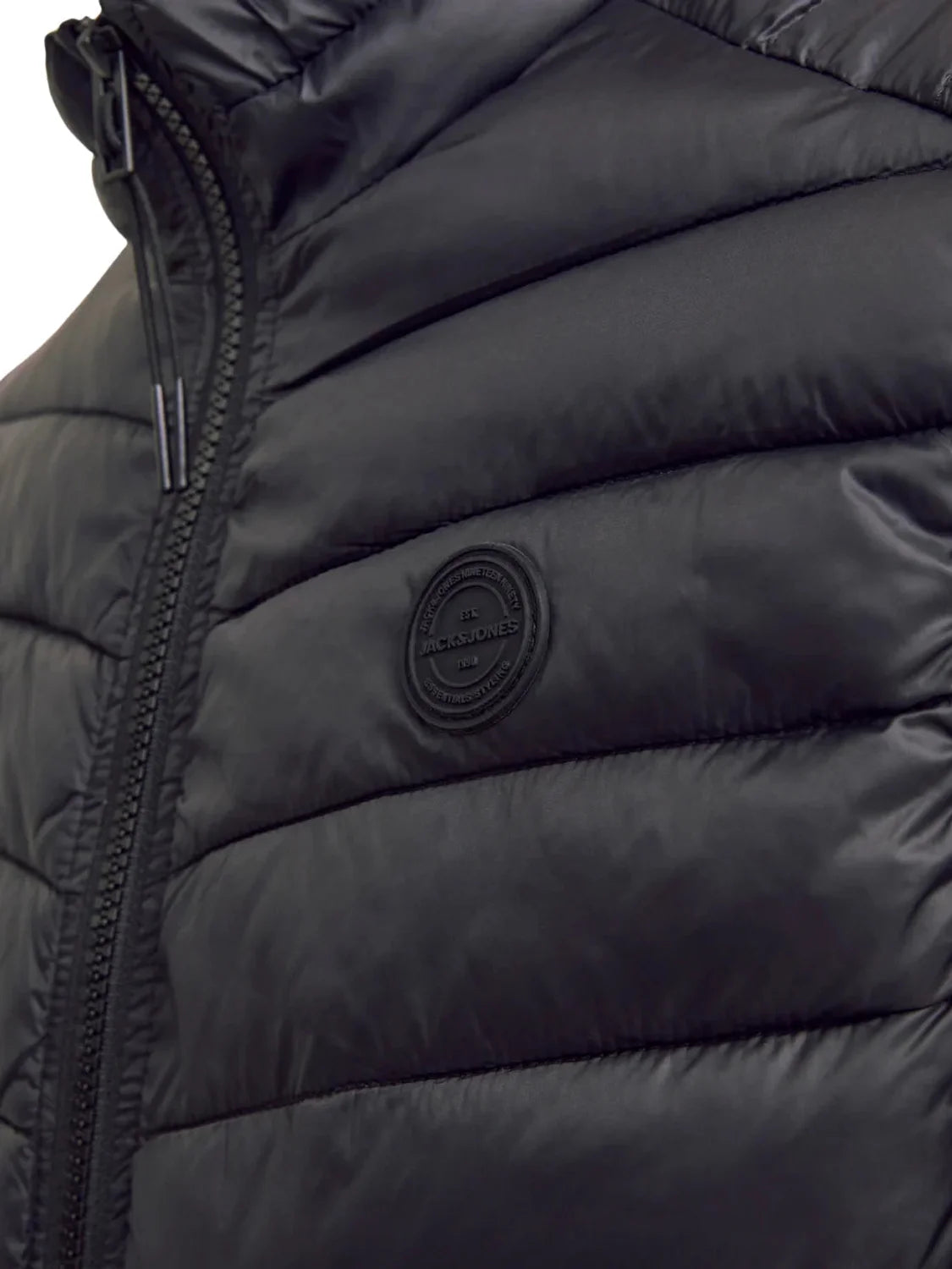 Chaleco Acolchado Jack&Jones Sprint Negro | Bicos de Fío