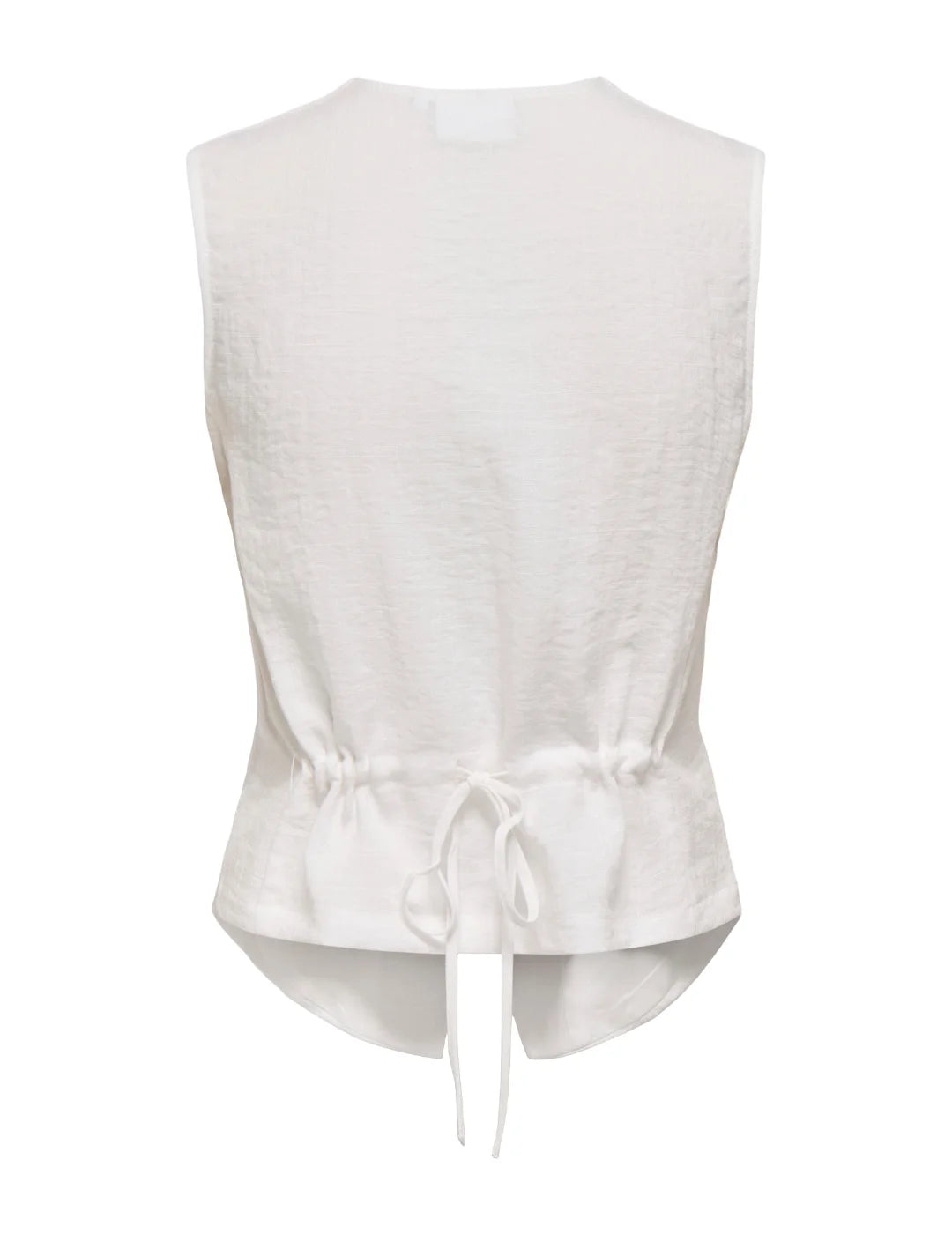 Chaleco ONLY Ita Blanco | Bicos de Fío