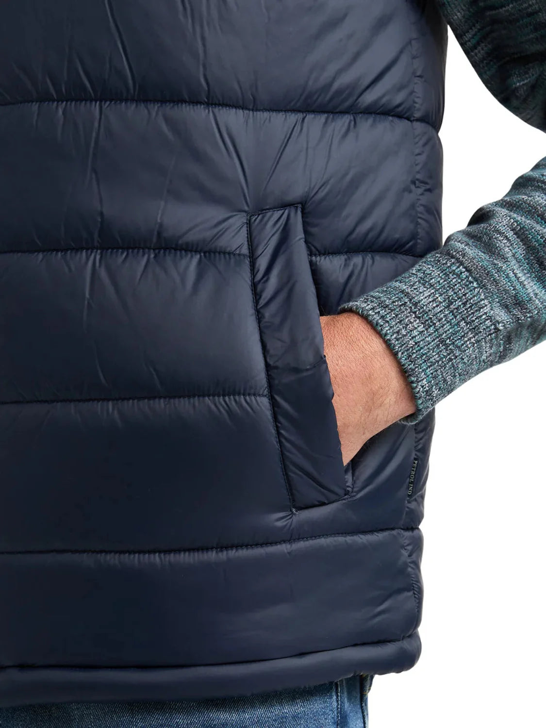 Chaleco Acolchado Petrol Industries Azul Marino WST107 | Bicos de Fío