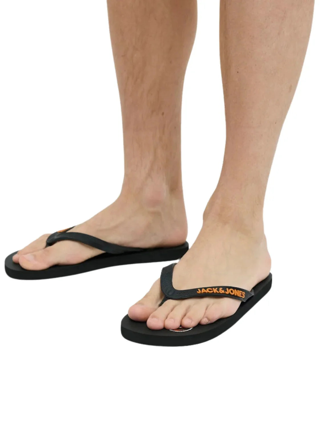 Chancla Jack&Jones Logo Palm Antracita | Bicos de Fío
