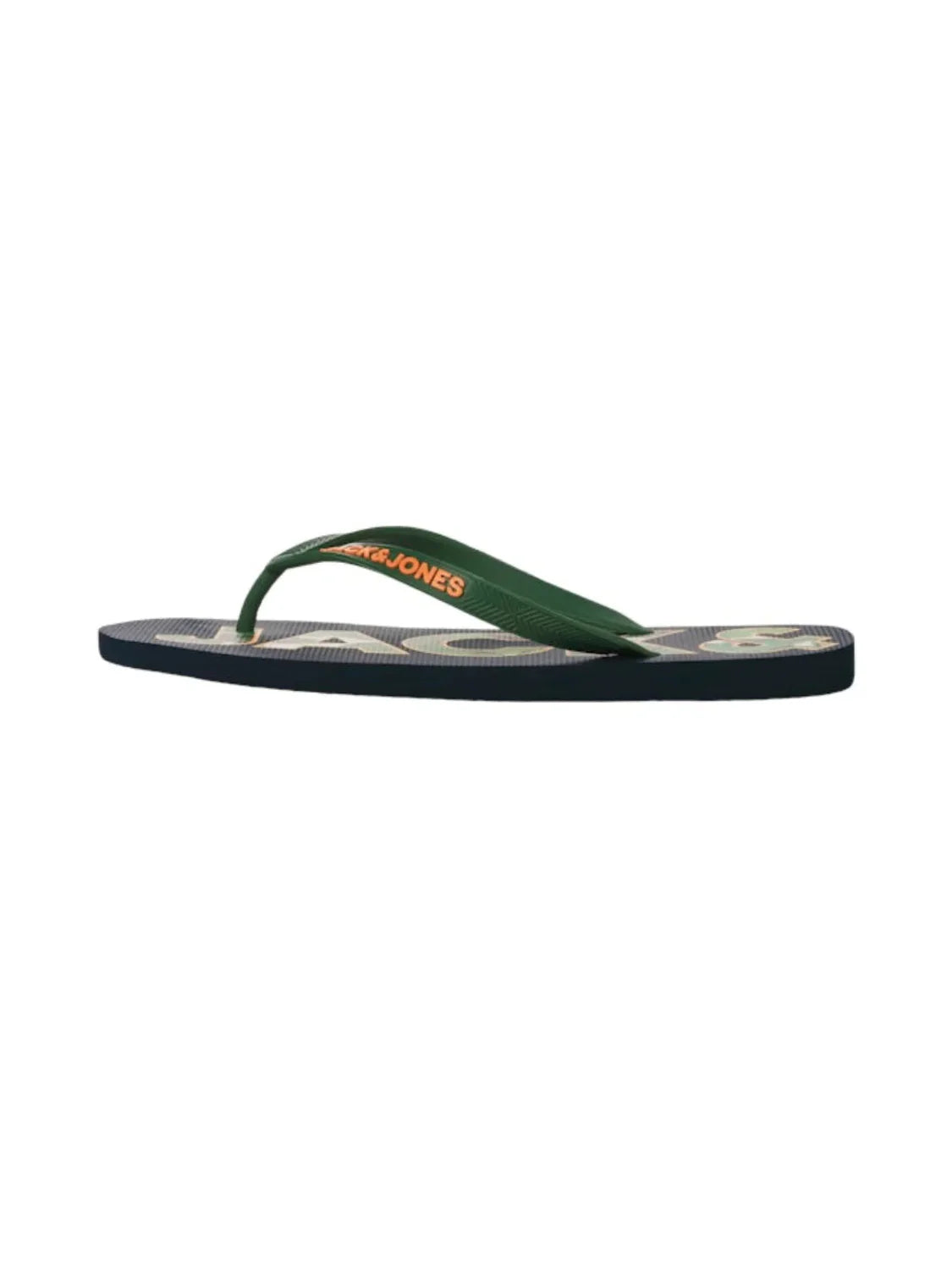Chancla Jack&Jones Logo Palm Navy Verdant | Bicos de Fío