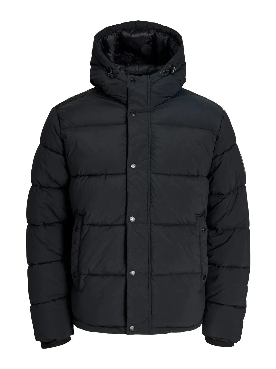 Chaqueta Acolchada Jack&Jones Detroit Negro | Bicos de Fío