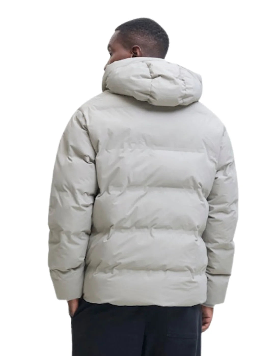 Chaqueta Acolchada Jack&Jones Soho Gris | Bicos de Fío