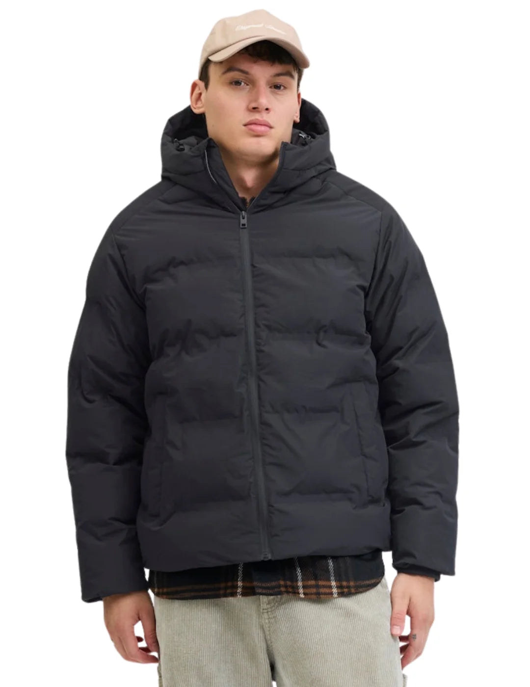 Chaqueta Acolchada Jack&Jones Soho Negro | Bicos de Fío